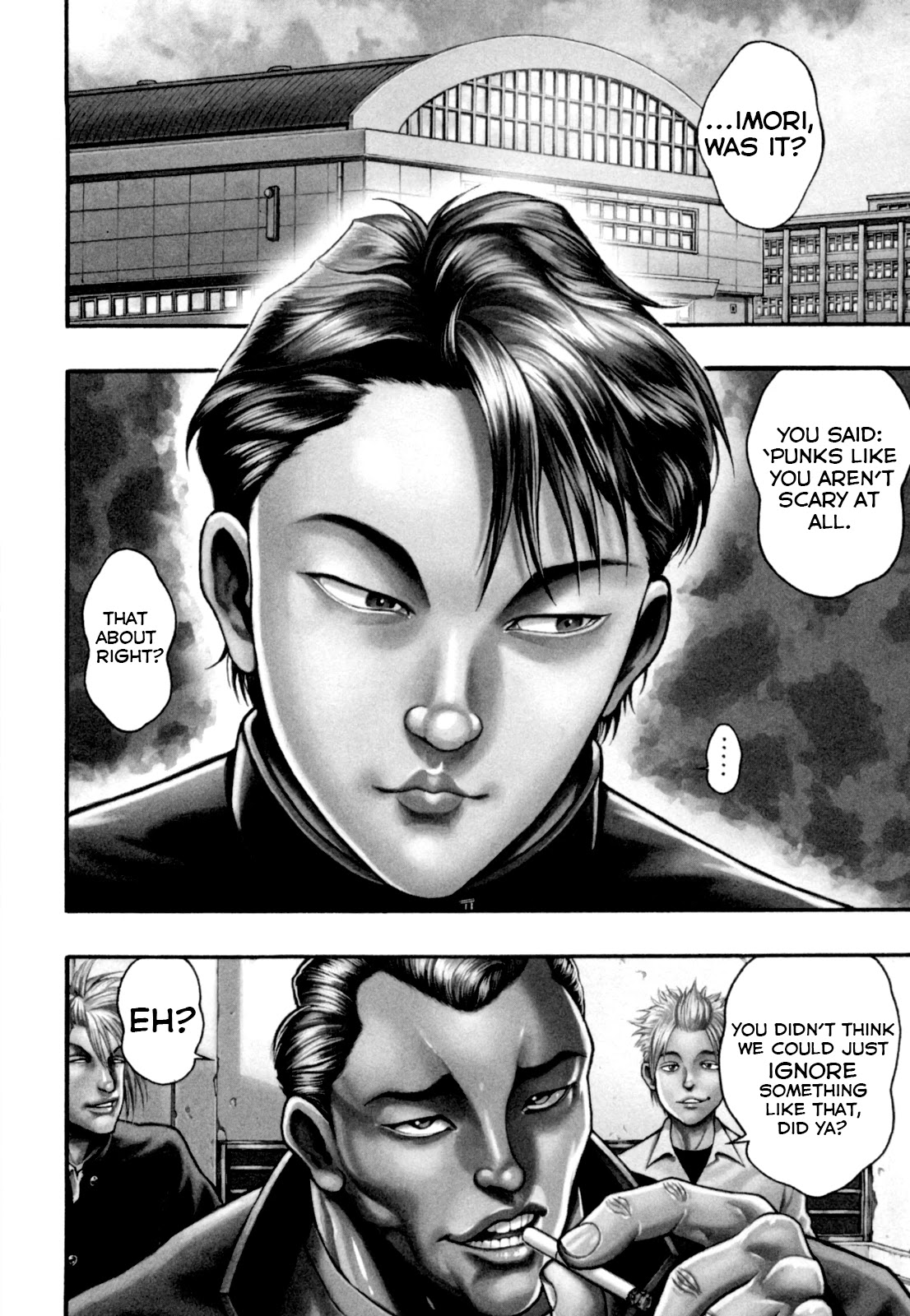 Baki Gaiden: Kizudzura Chapter 2 page 2 - Chapter 2: Absolutely Unarmed