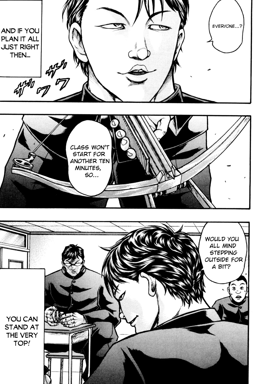 Baki Gaiden: Kizudzura Chapter 2 page 21 - Chapter 2: Absolutely Unarmed