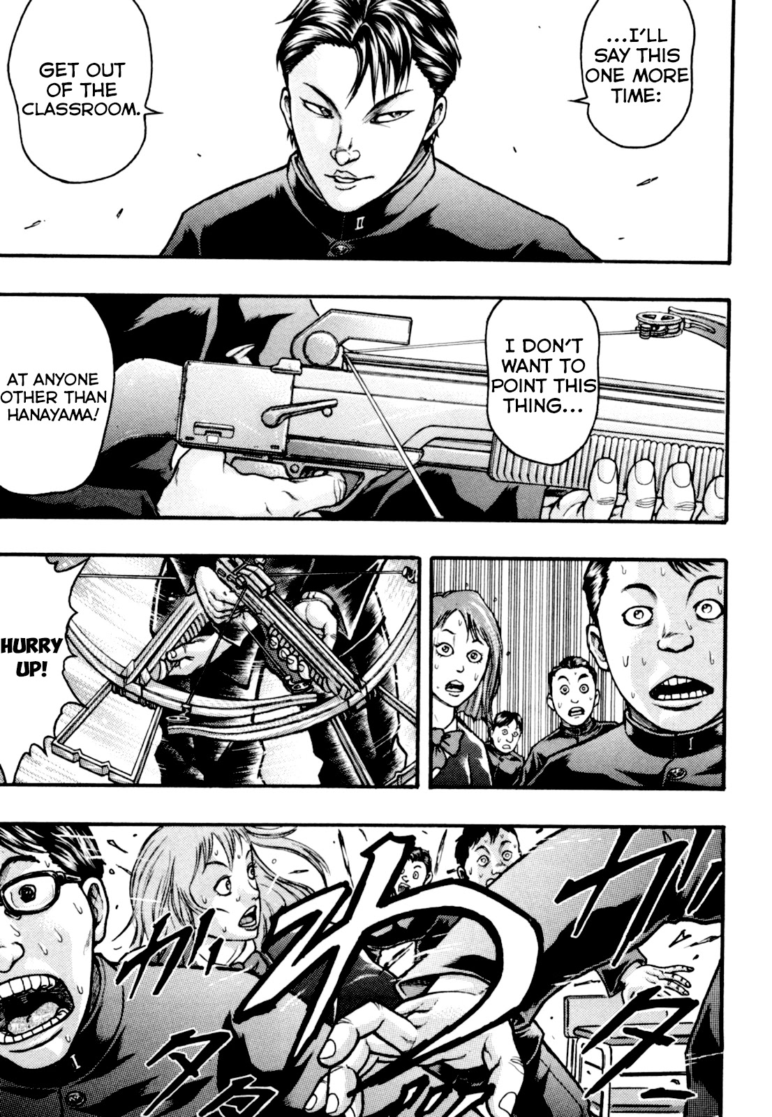 Baki Gaiden: Kizudzura Chapter 2 page 23 - Chapter 2: Absolutely Unarmed