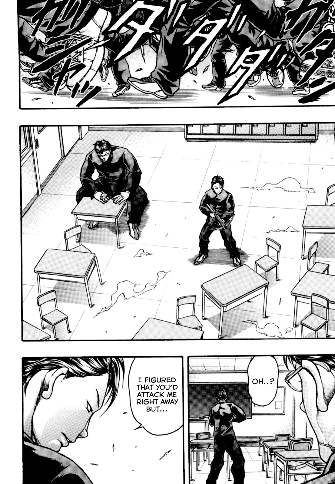 Baki Gaiden: Kizudzura Chapter 2 page 24 - Chapter 2: Absolutely Unarmed
