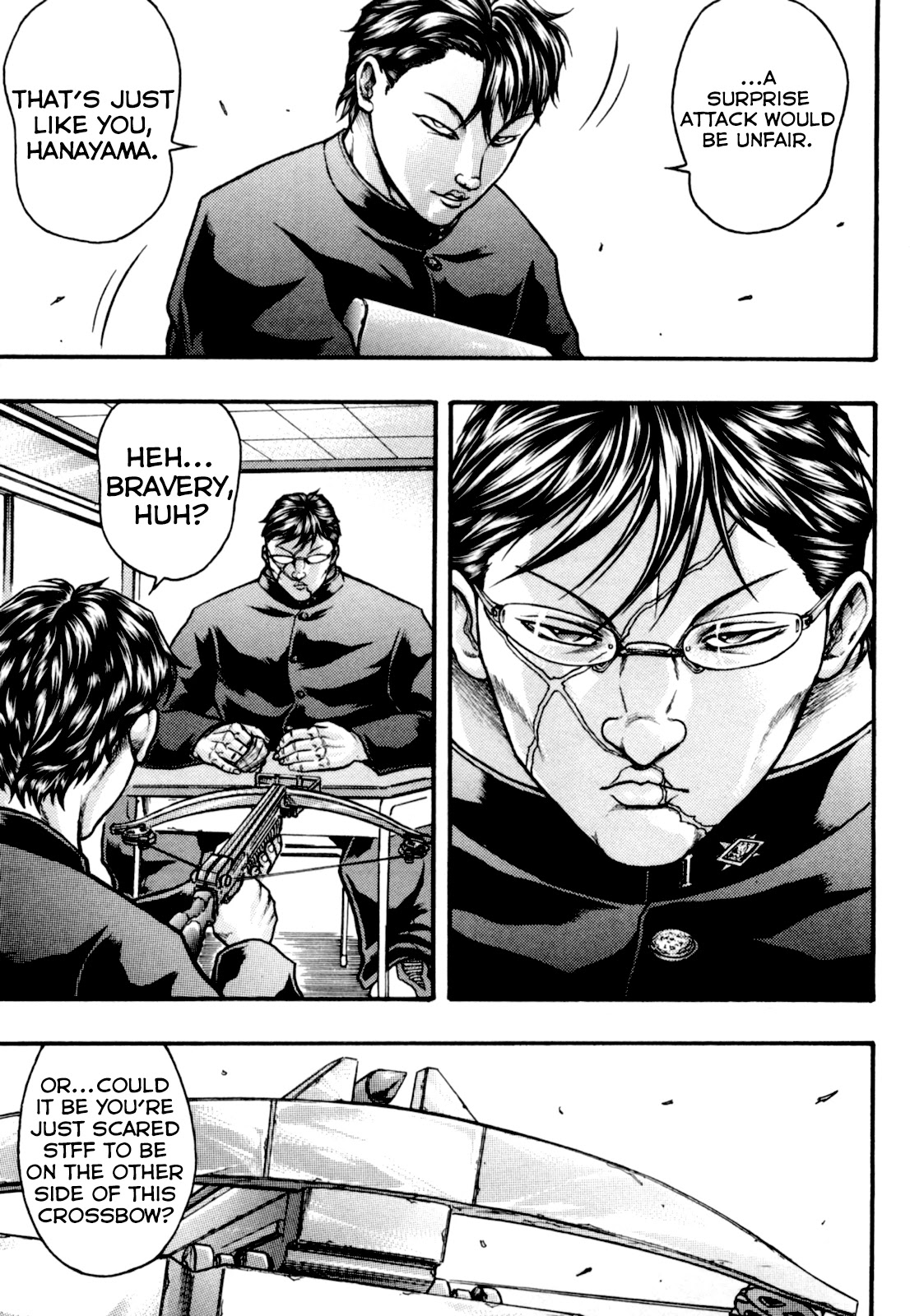 Baki Gaiden: Kizudzura Chapter 2 page 25 - Chapter 2: Absolutely Unarmed