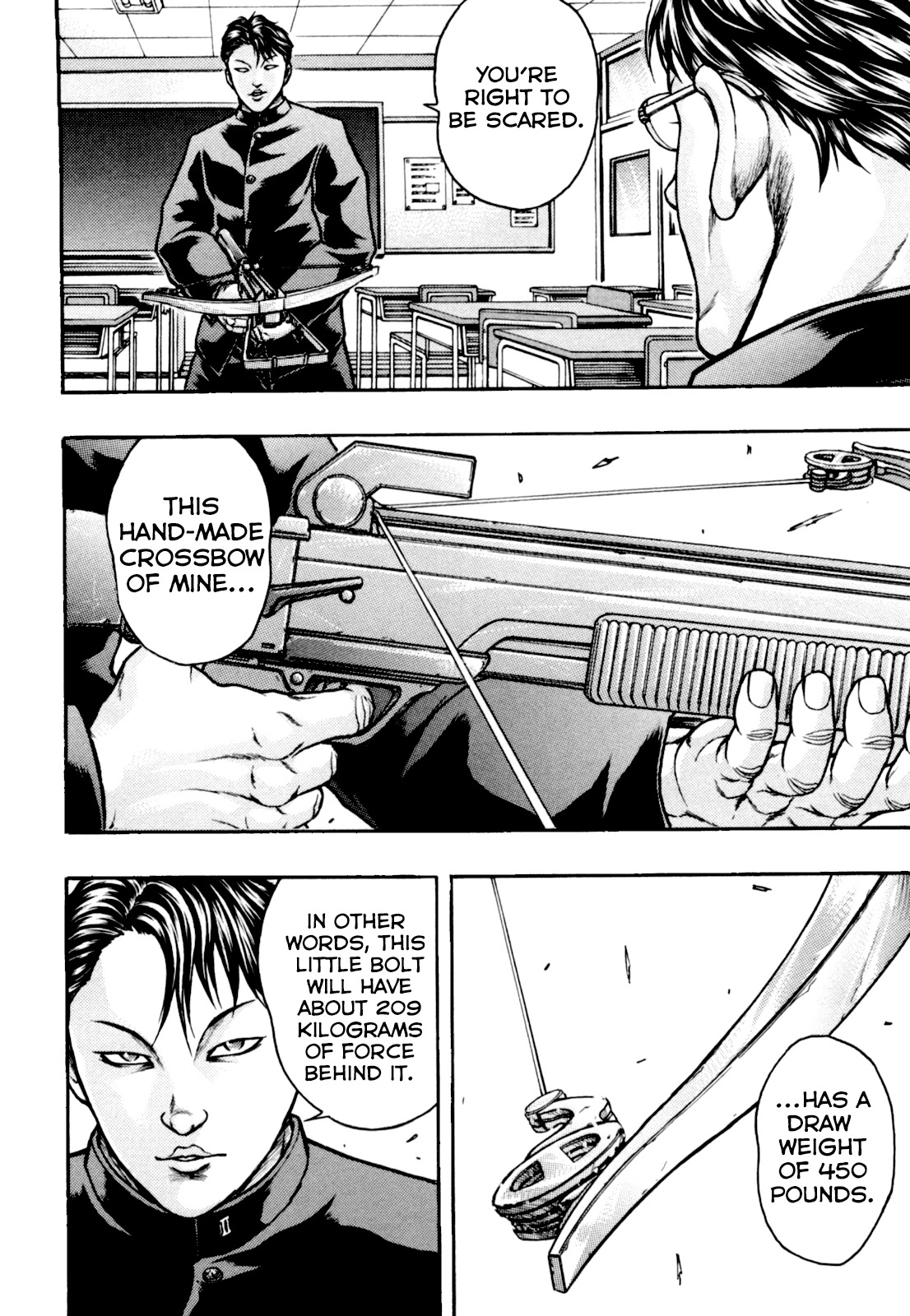 Baki Gaiden: Kizudzura Chapter 2 page 26 - Chapter 2: Absolutely Unarmed