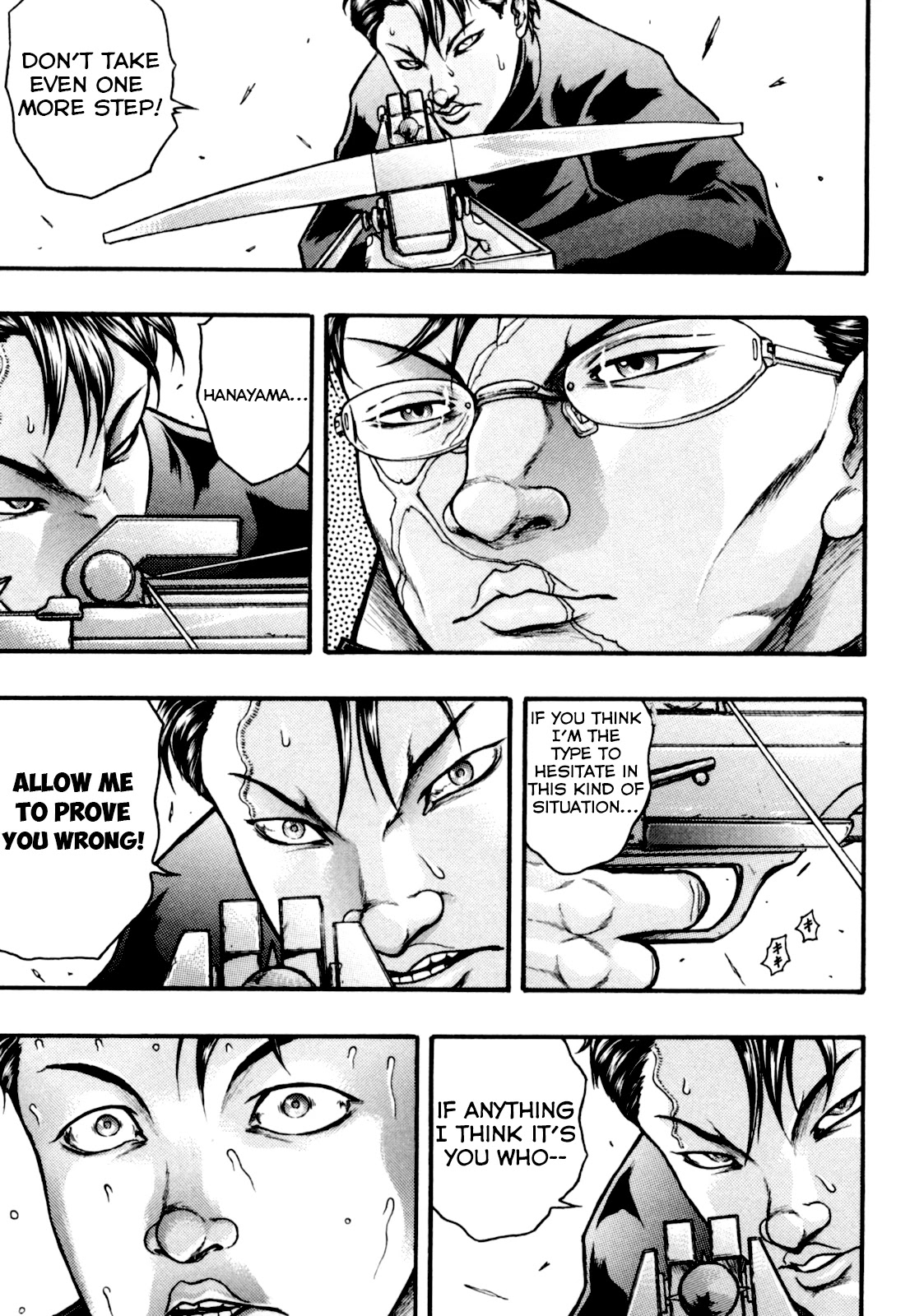 Baki Gaiden: Kizudzura Chapter 2 page 29 - Chapter 2: Absolutely Unarmed