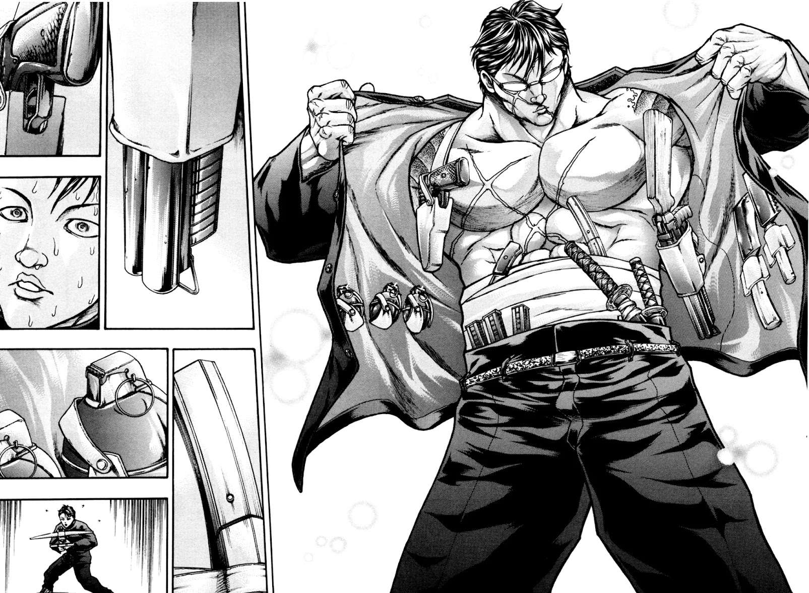 Baki Gaiden: Kizudzura Chapter 2 page 30 - Chapter 2: Absolutely Unarmed