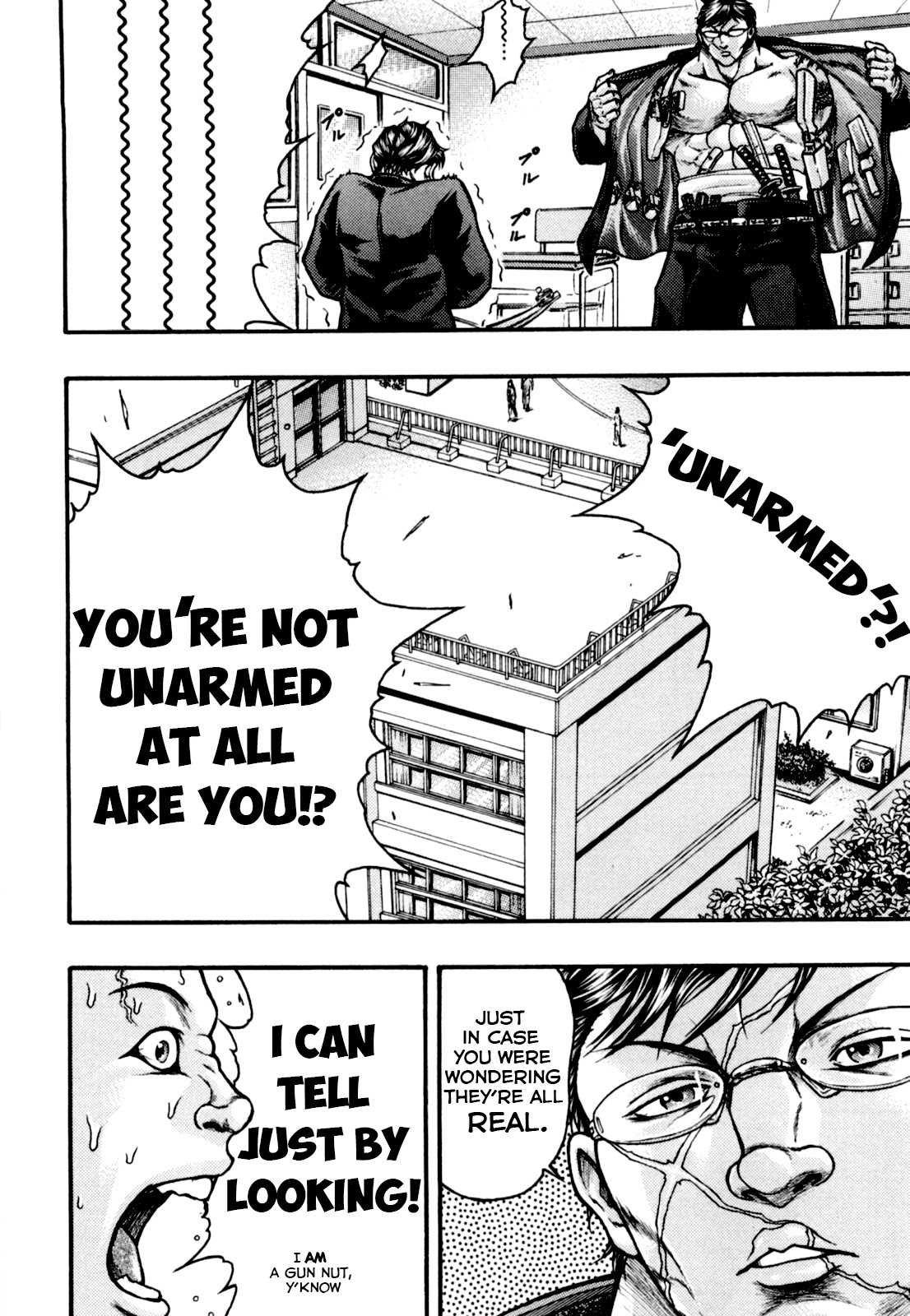 Baki Gaiden: Kizudzura Chapter 2 page 31 - Chapter 2: Absolutely Unarmed