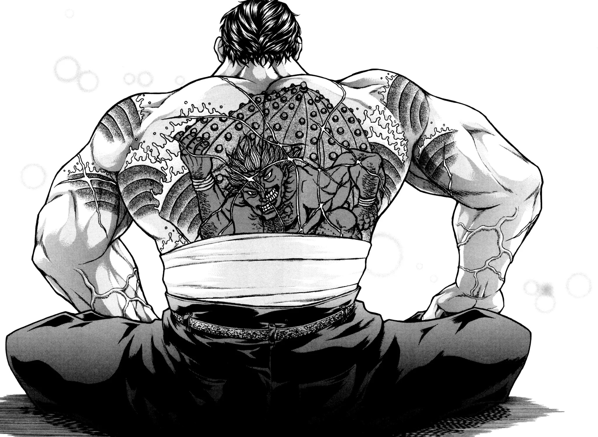 Baki Gaiden: Kizudzura Chapter 2 page 35 - Chapter 2: Absolutely Unarmed
