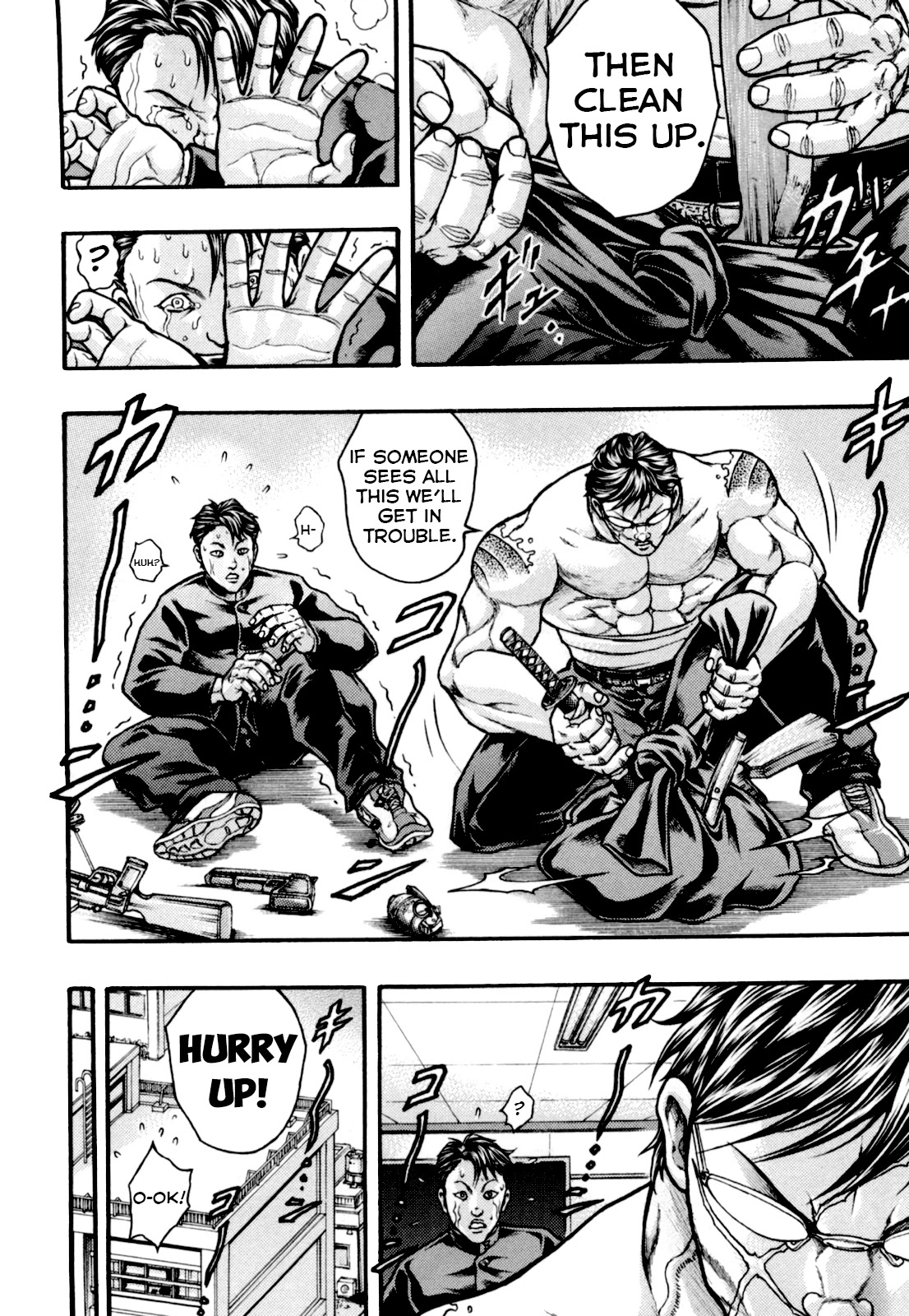 Baki Gaiden: Kizudzura Chapter 2 page 39 - Chapter 2: Absolutely Unarmed