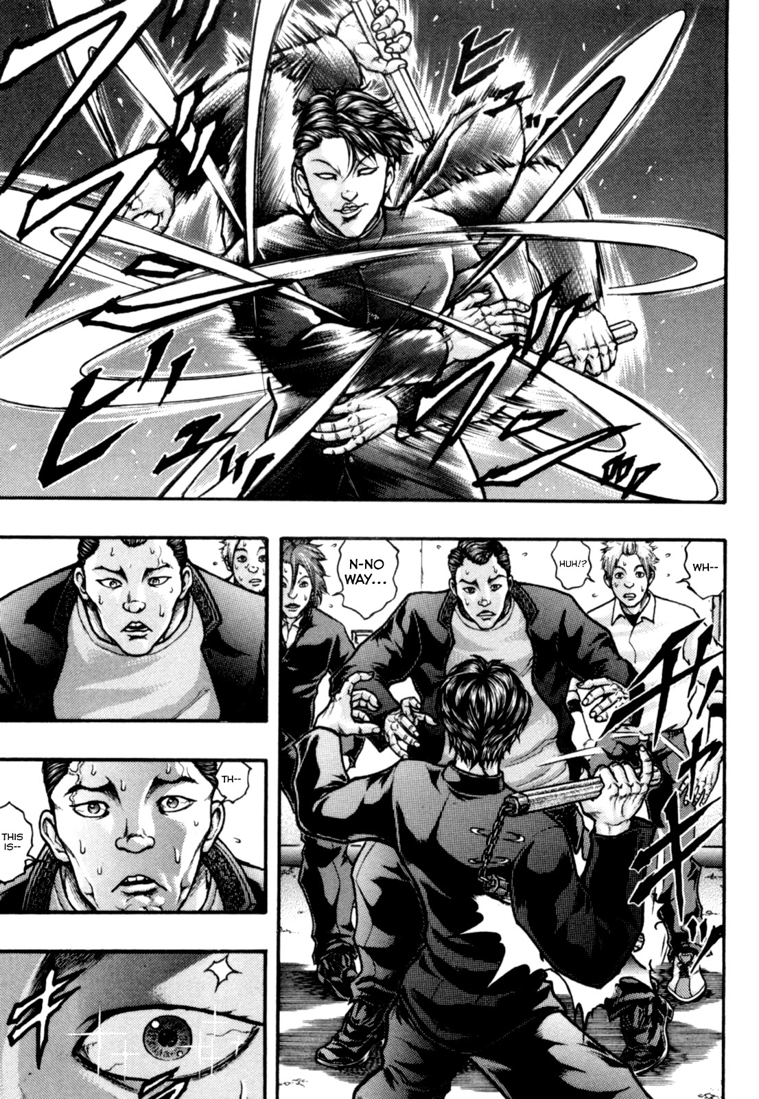 Baki Gaiden: Kizudzura Chapter 2 page 4 - Chapter 2: Absolutely Unarmed
