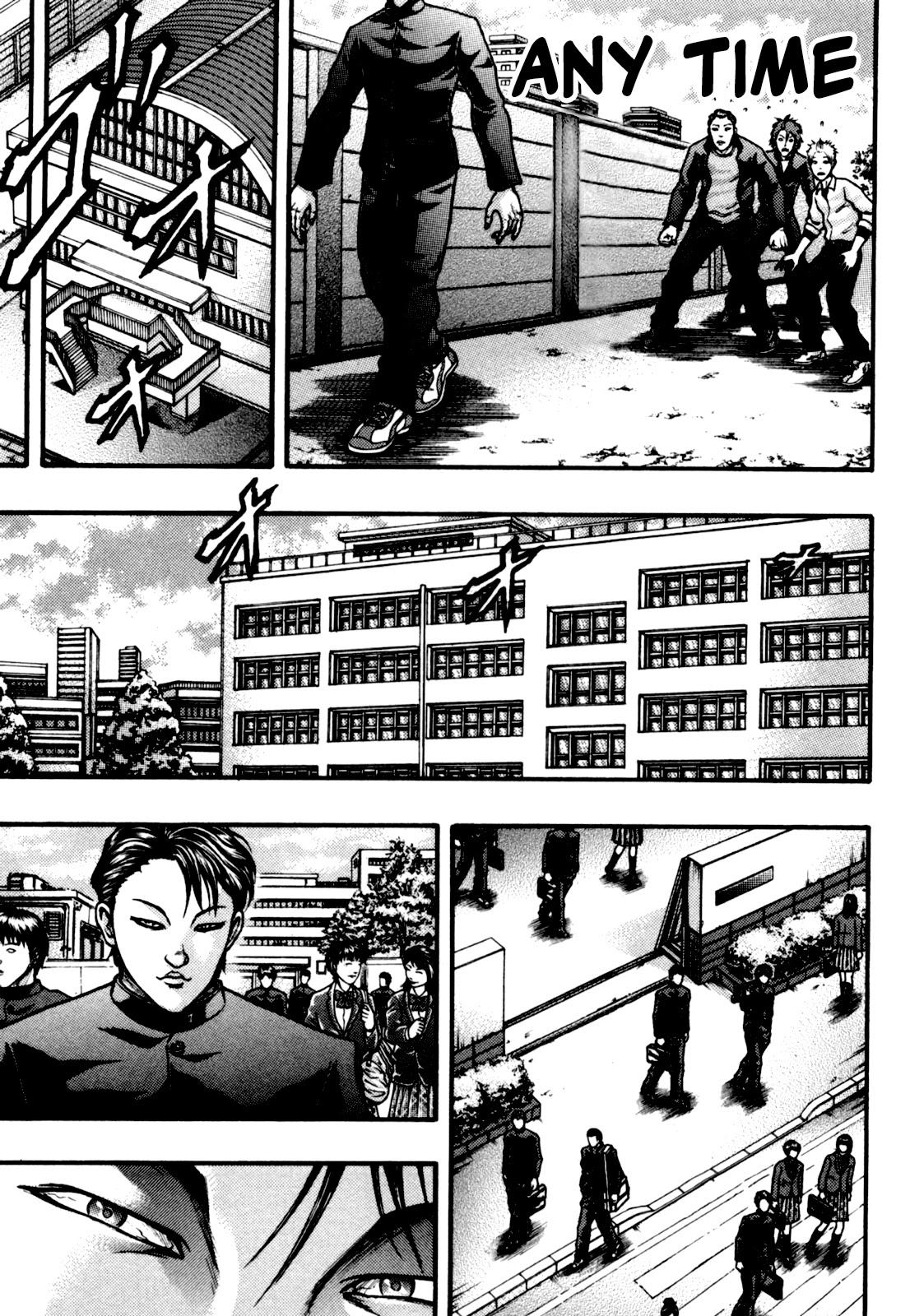 Baki Gaiden: Kizudzura Chapter 2 page 7 - Chapter 2: Absolutely Unarmed
