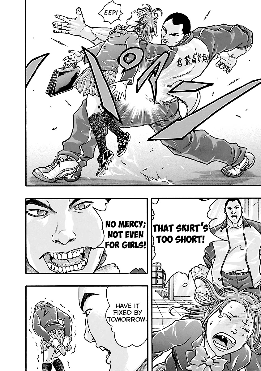 Baki Gaiden: Kizudzura Chapter 3 page 13 - Chapter 3: Corporal Punishment License