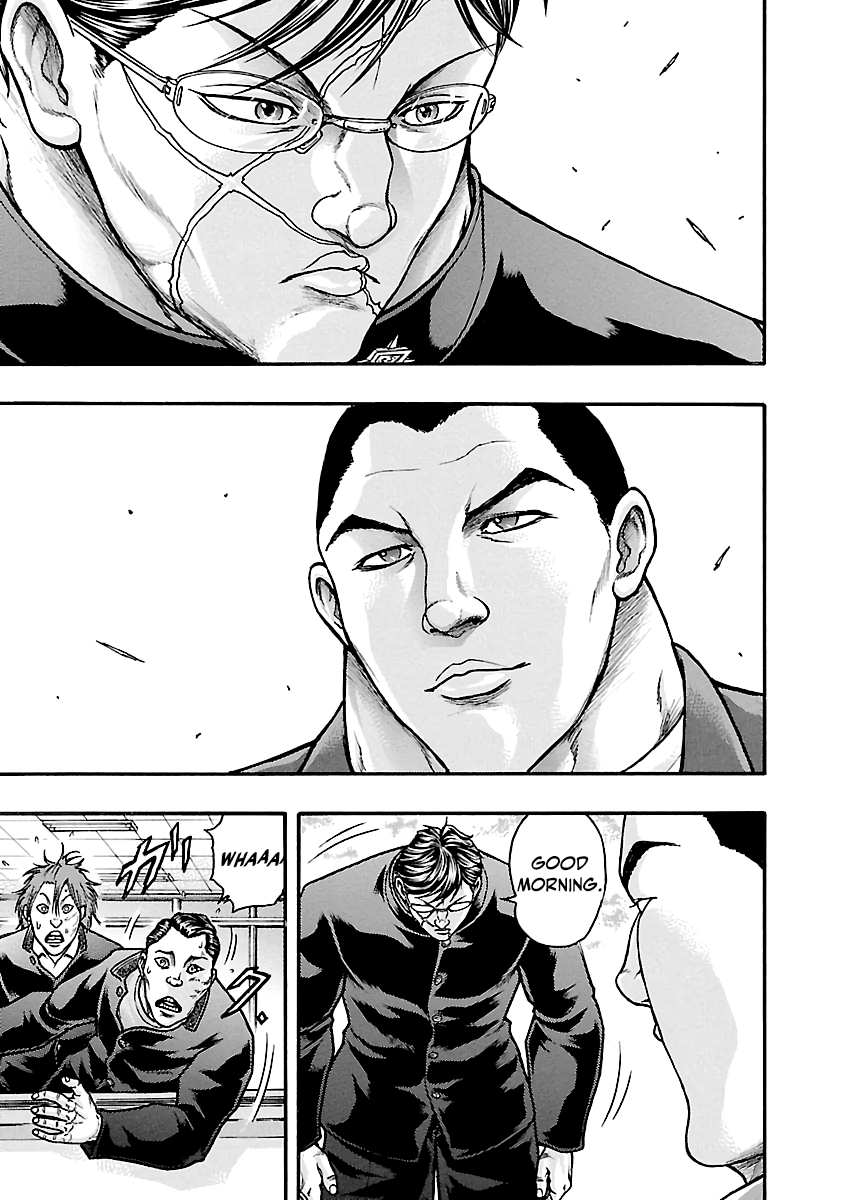 Baki Gaiden: Kizudzura Chapter 3 page 18 - Chapter 3: Corporal Punishment License