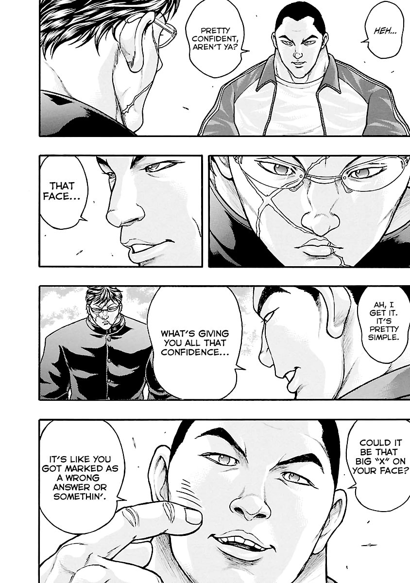 Baki Gaiden: Kizudzura Chapter 3 page 19 - Chapter 3: Corporal Punishment License