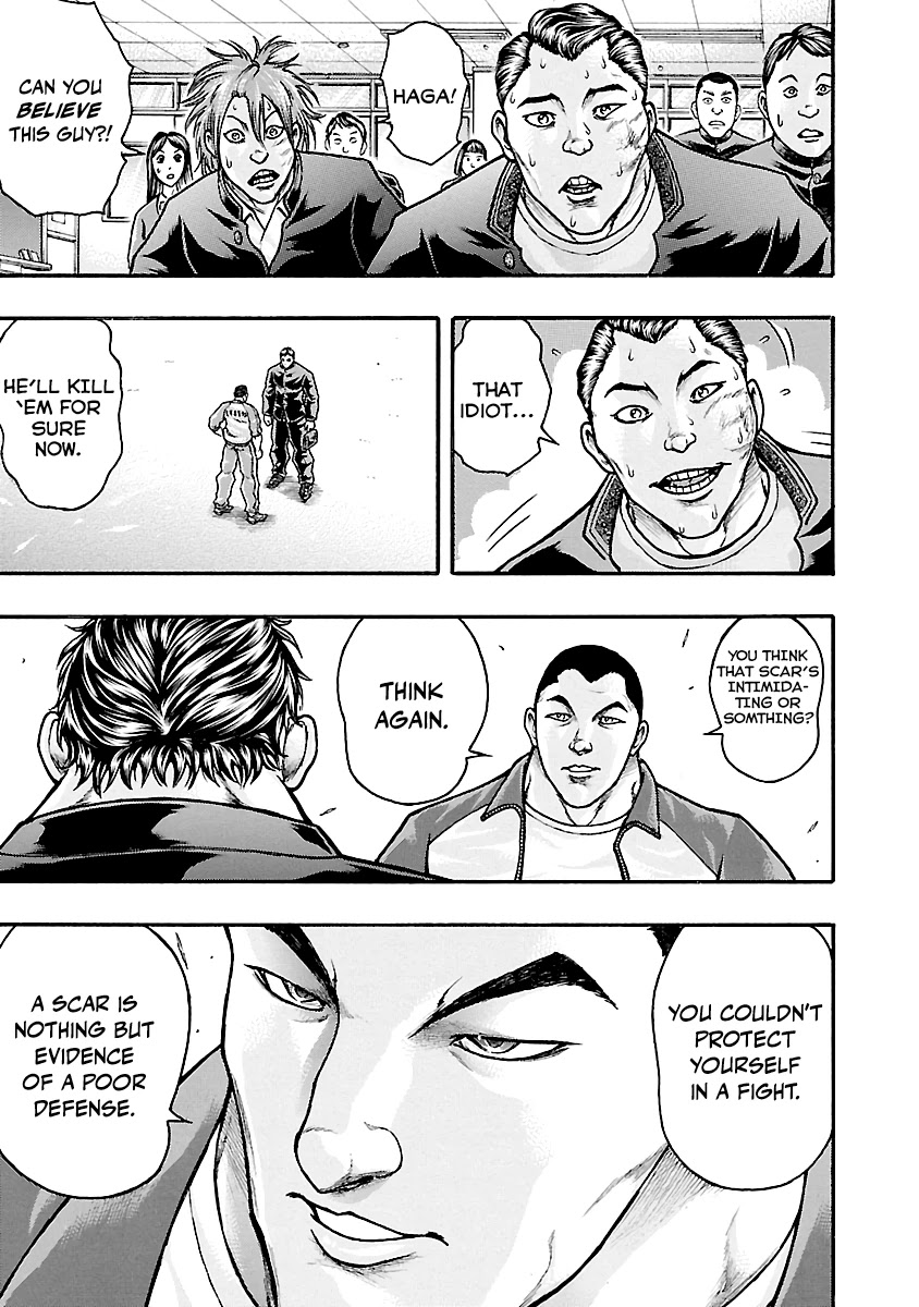Baki Gaiden: Kizudzura Chapter 3 page 20 - Chapter 3: Corporal Punishment License