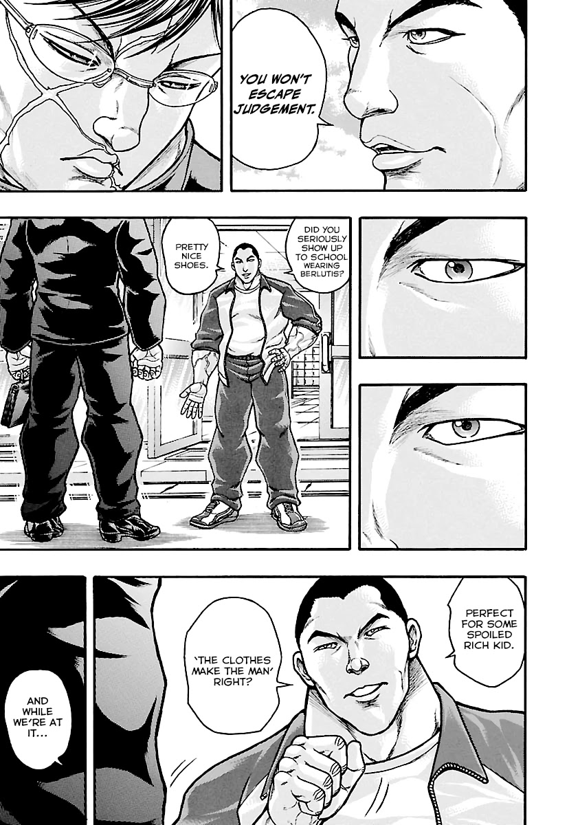 Baki Gaiden: Kizudzura Chapter 3 page 24 - Chapter 3: Corporal Punishment License