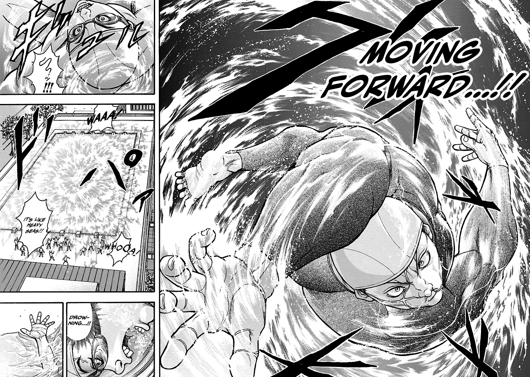 Baki Gaiden: Kizudzura Chapter 4 page 25 - Chapter 4: Swim Practice
