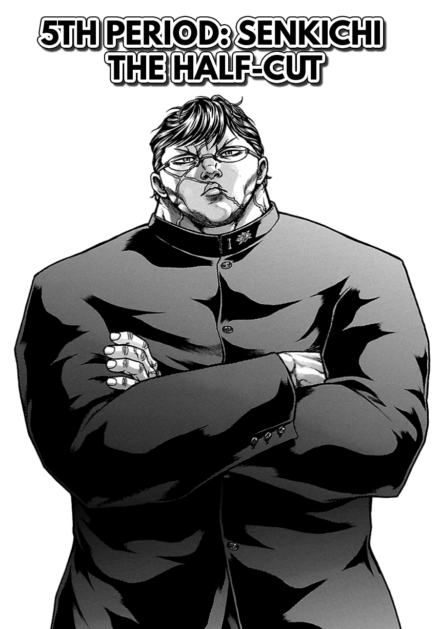 Baki Gaiden: Kizudzura Chapter 5 page 1 - Chapter 5: Senkichi the Half-Cut