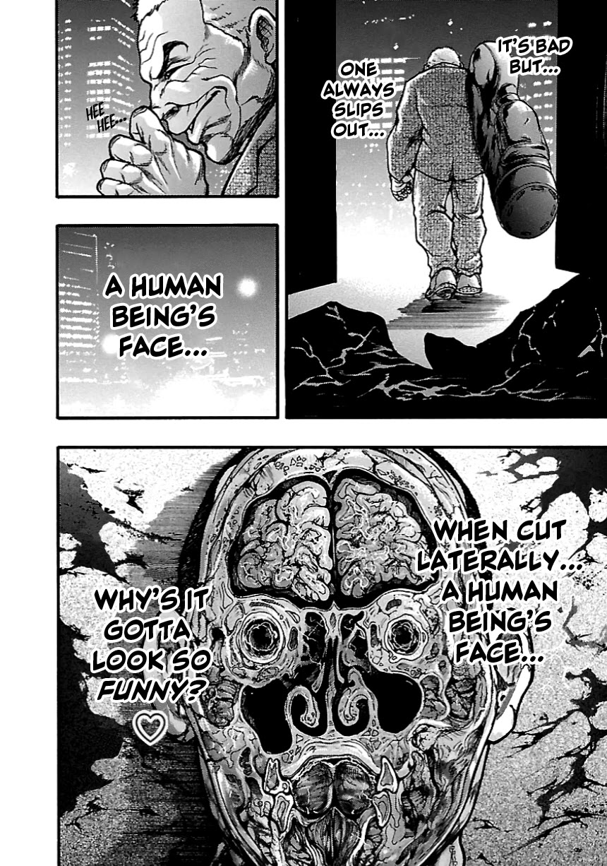 Baki Gaiden: Kizudzura Chapter 5 page 11 - Chapter 5: Senkichi the Half-Cut