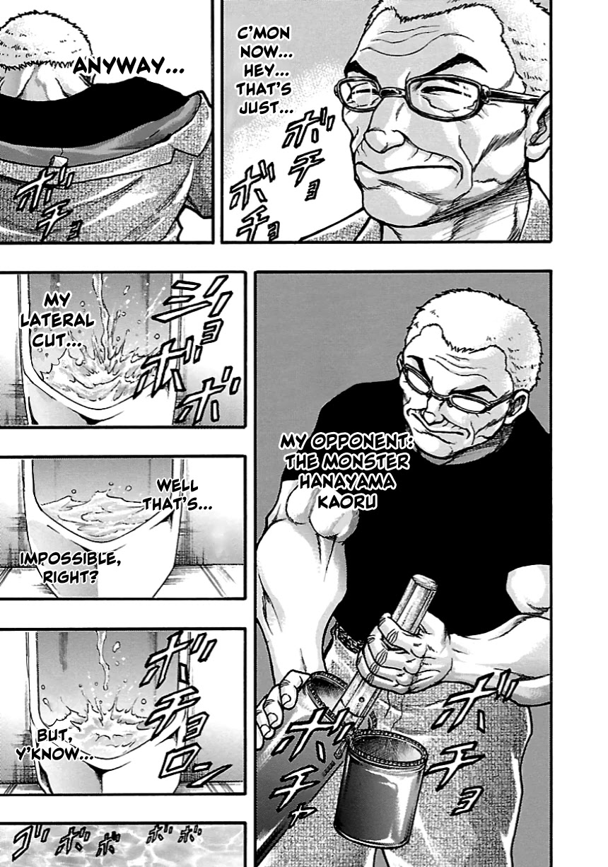 Baki Gaiden: Kizudzura Chapter 5 page 18 - Chapter 5: Senkichi the Half-Cut