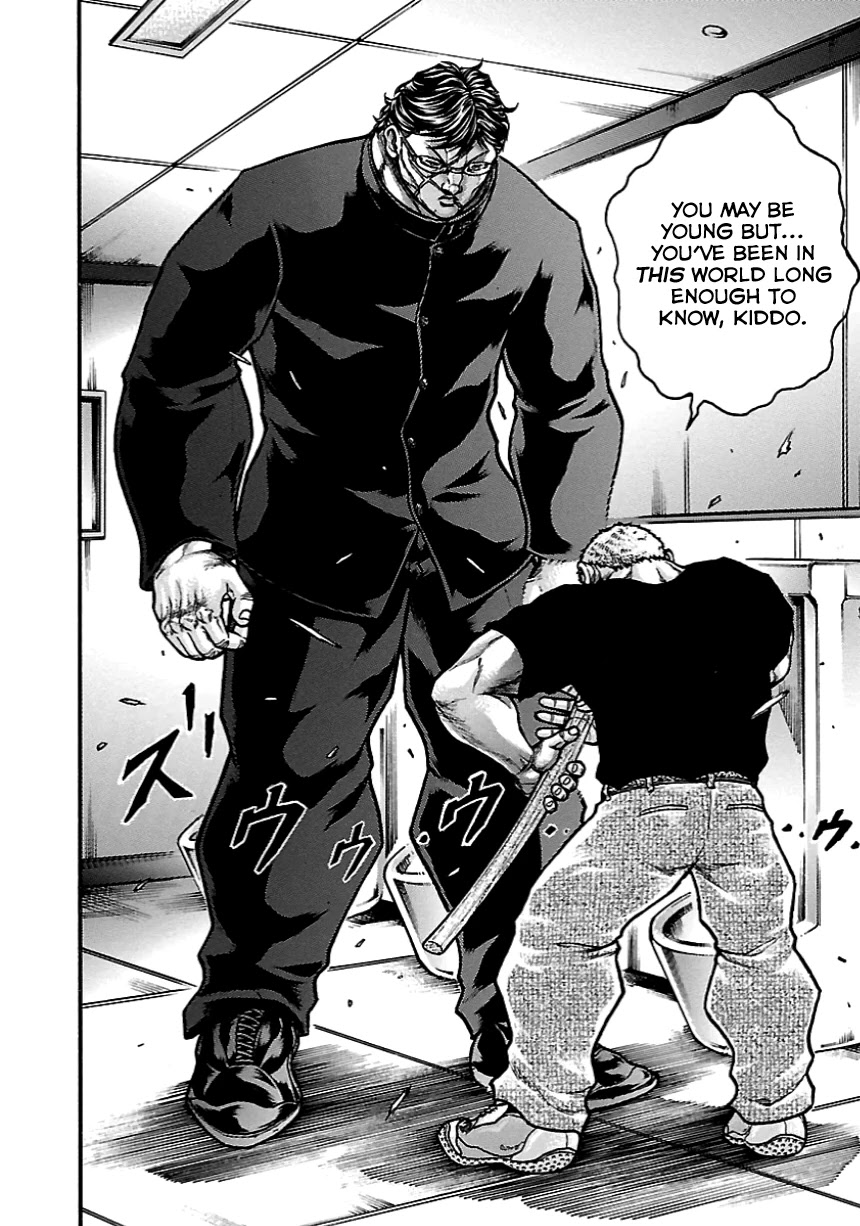 Baki Gaiden: Kizudzura Chapter 5 page 21 - Chapter 5: Senkichi the Half-Cut