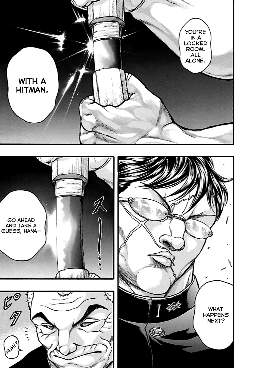 Baki Gaiden: Kizudzura Chapter 5 page 22 - Chapter 5: Senkichi the Half-Cut