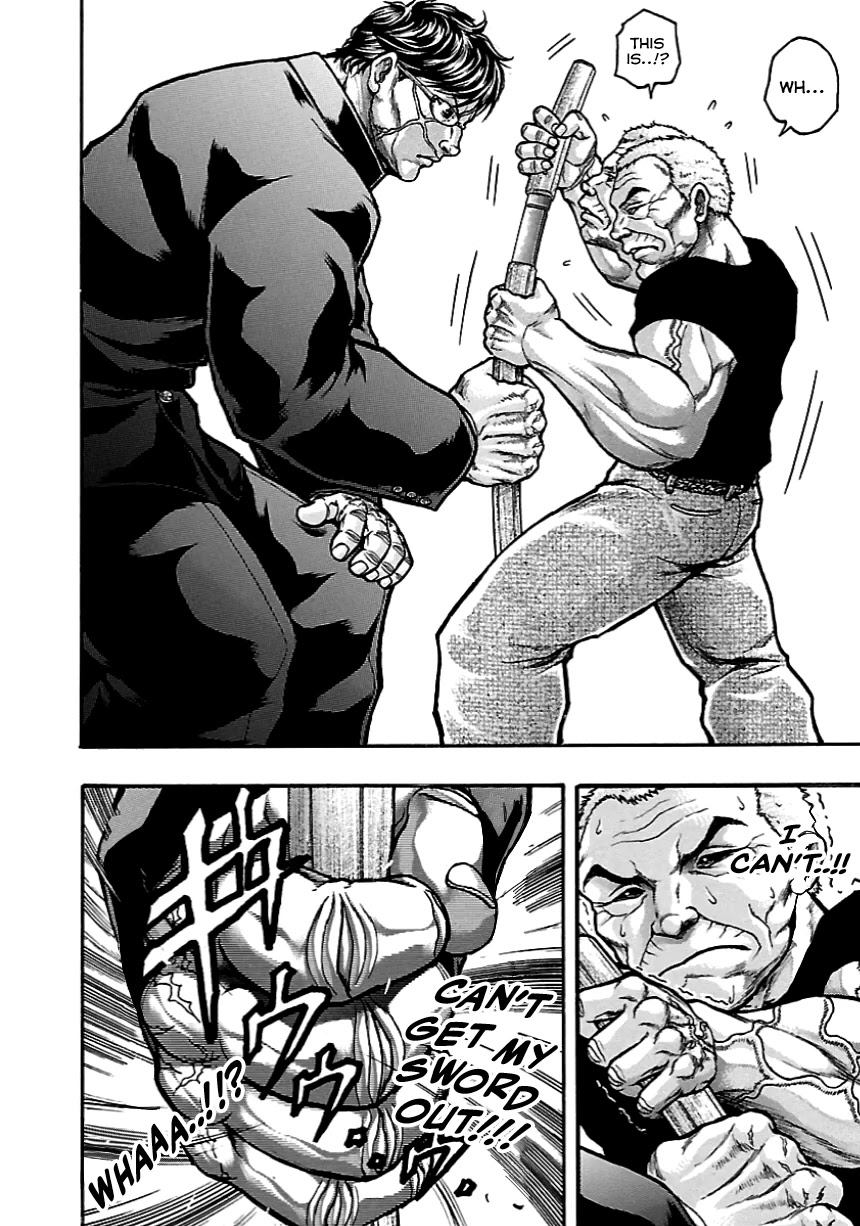 Baki Gaiden: Kizudzura Chapter 5 page 23 - Chapter 5: Senkichi the Half-Cut