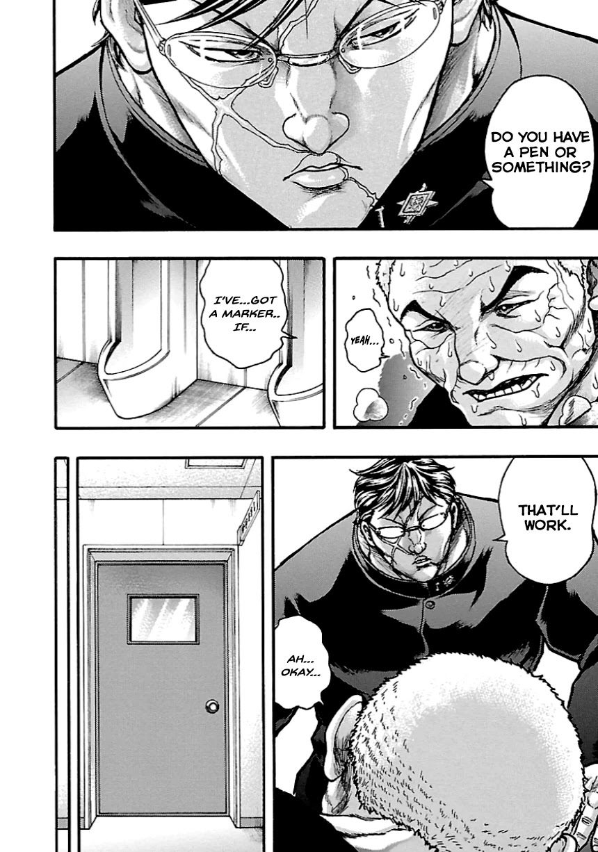 Baki Gaiden: Kizudzura Chapter 5 page 27 - Chapter 5: Senkichi the Half-Cut