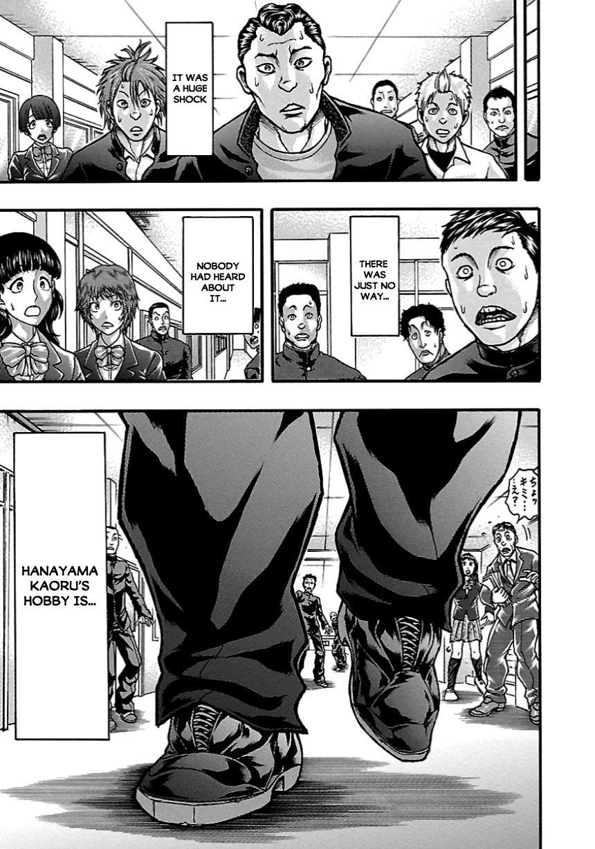 Baki Gaiden: Kizudzura Chapter 5 page 28 - Chapter 5: Senkichi the Half-Cut