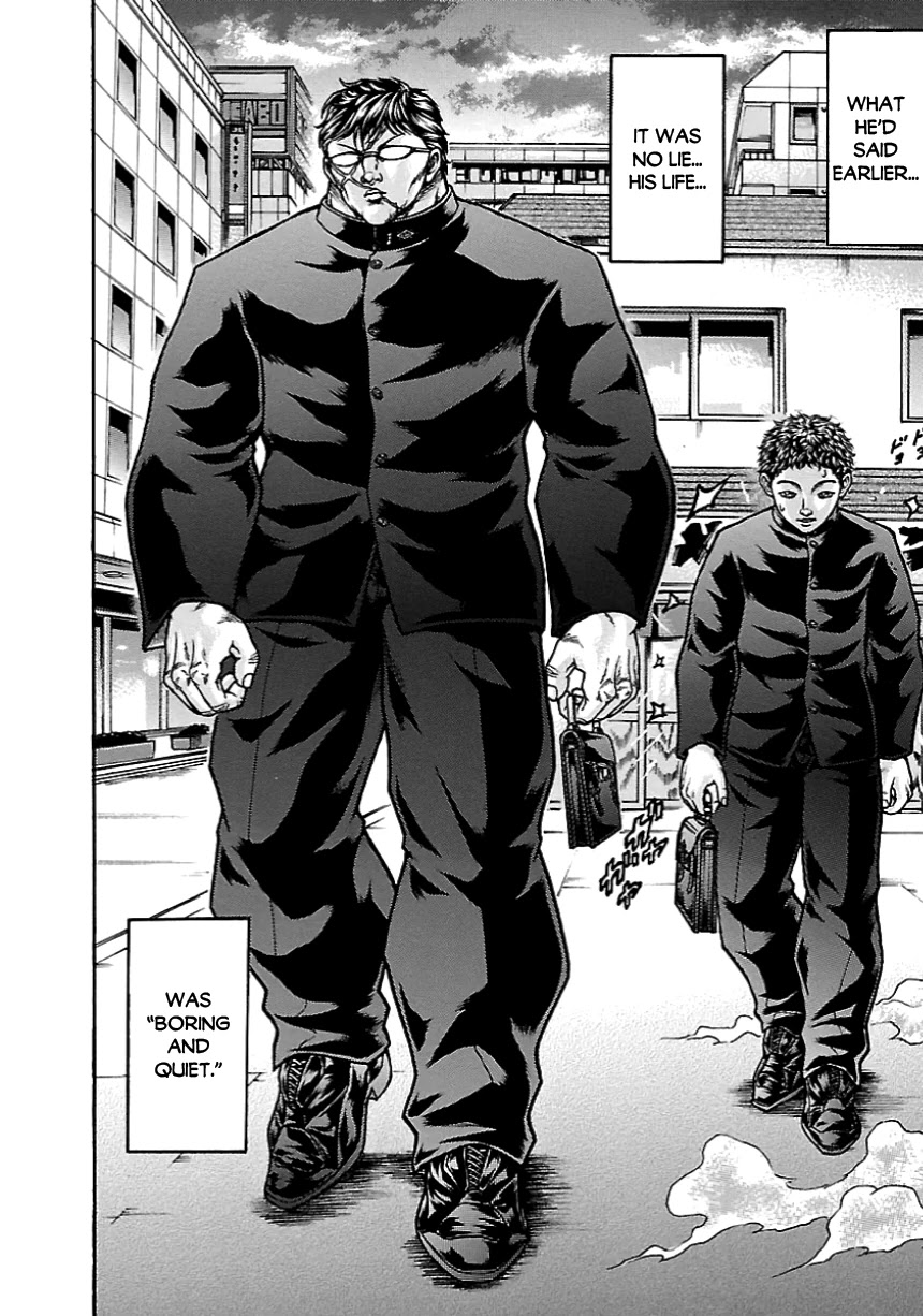 Baki Gaiden: Kizudzura Chapter 7 page 28 - Chapter 7: The Quiet Path Homeward