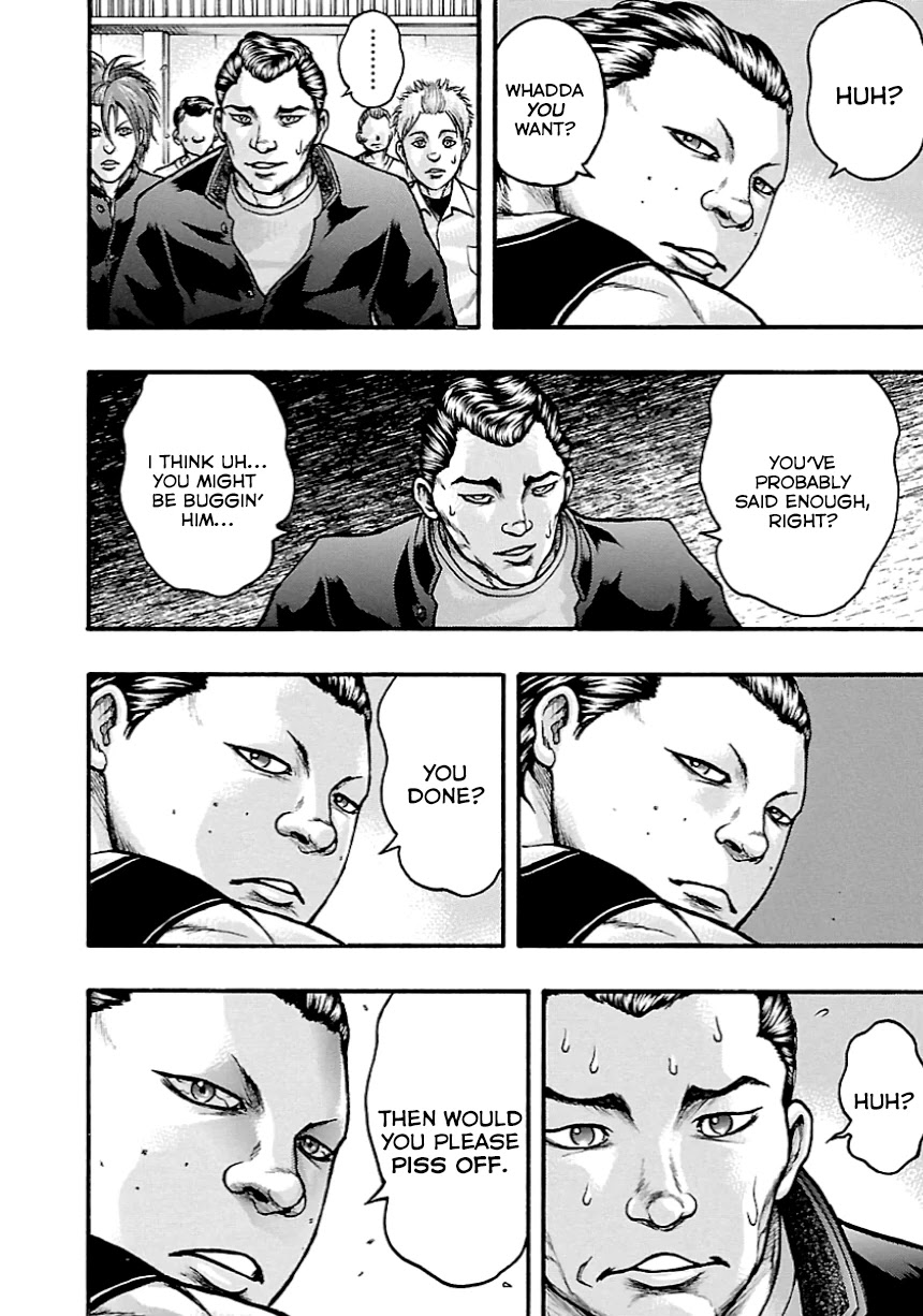 Baki Gaiden: Kizudzura Chapter 8 page 12 - Chapter 8: Handle With Care
