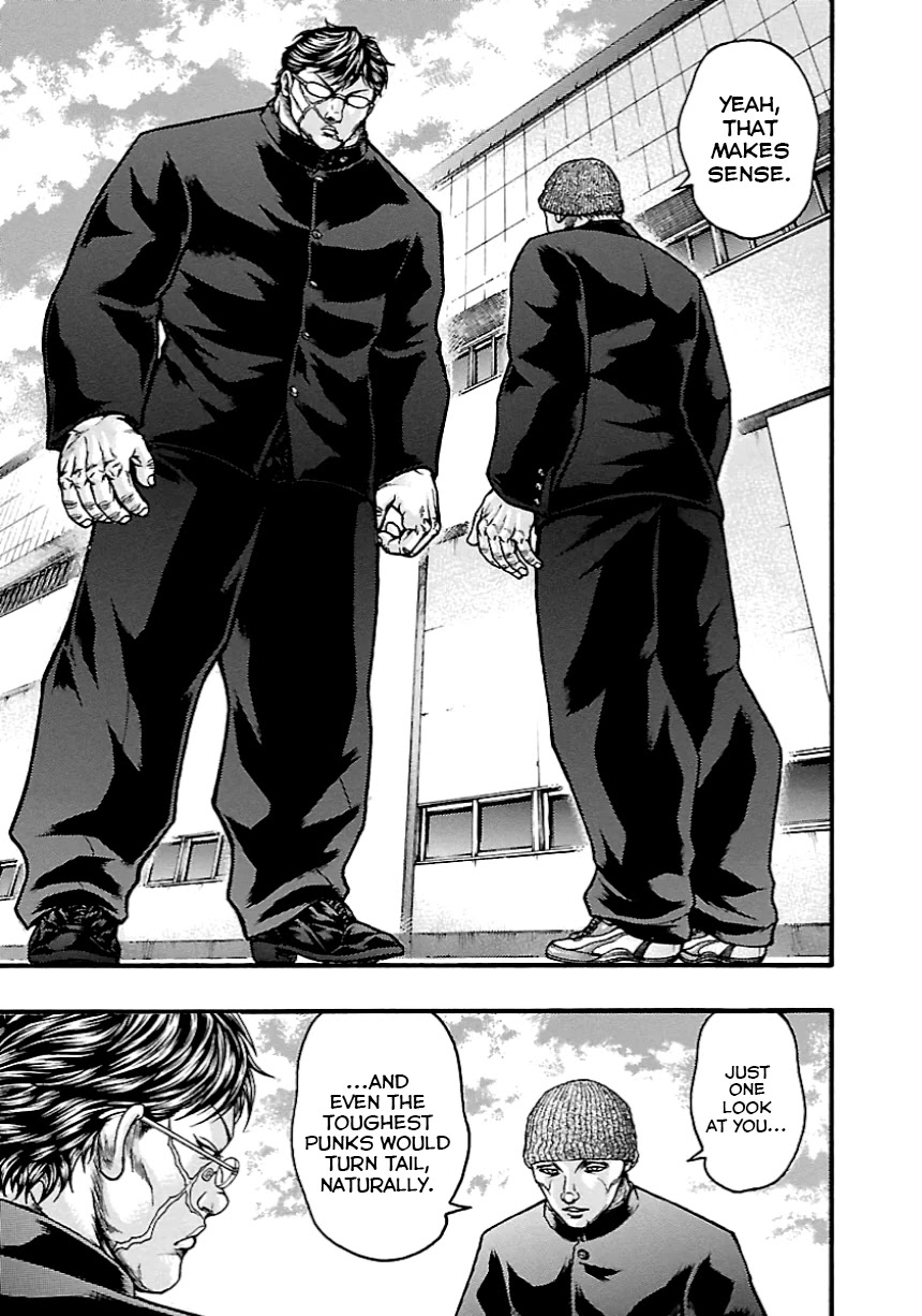 Baki Gaiden: Kizudzura Chapter 9 page 15 - Chapter 9: Green Bamboo