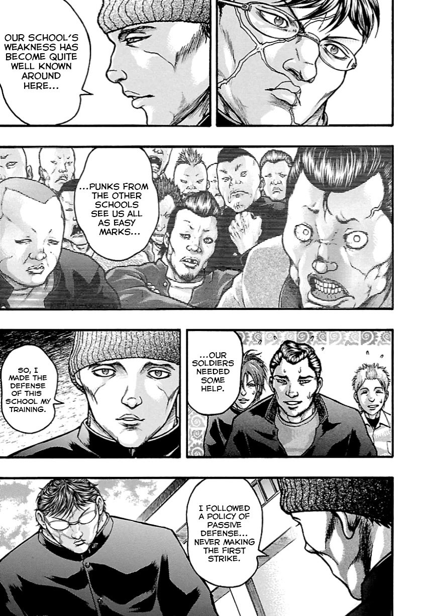 Baki Gaiden: Kizudzura Chapter 9 page 17 - Chapter 9: Green Bamboo