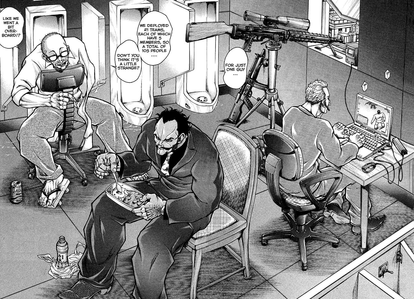 Baki Gaiden - Scarface Chapter 26.2 page 6 - Chapter 26 v2 : A production (part 4)