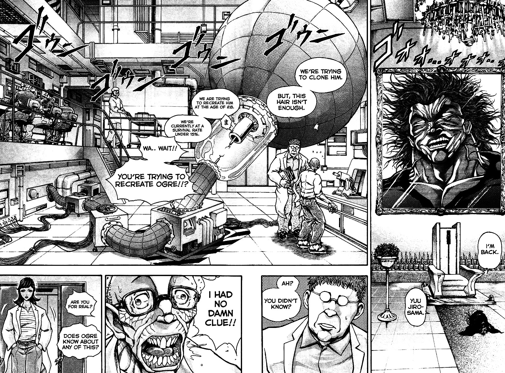 Baki Gaiden - Scarface Chapter 31.2 page 7 - Chapter 31 v2 : The Grandmaster's HQ