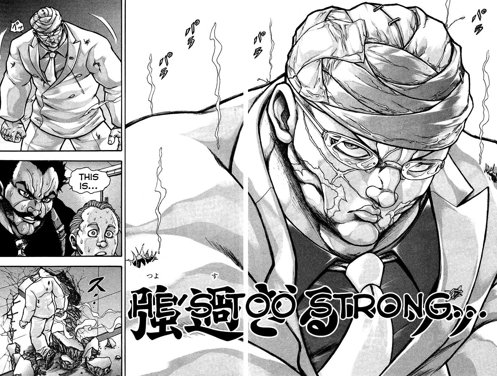 Baki Gaiden - Scarface Chapter 33 page 12 - Chapter 33 : All Out War
