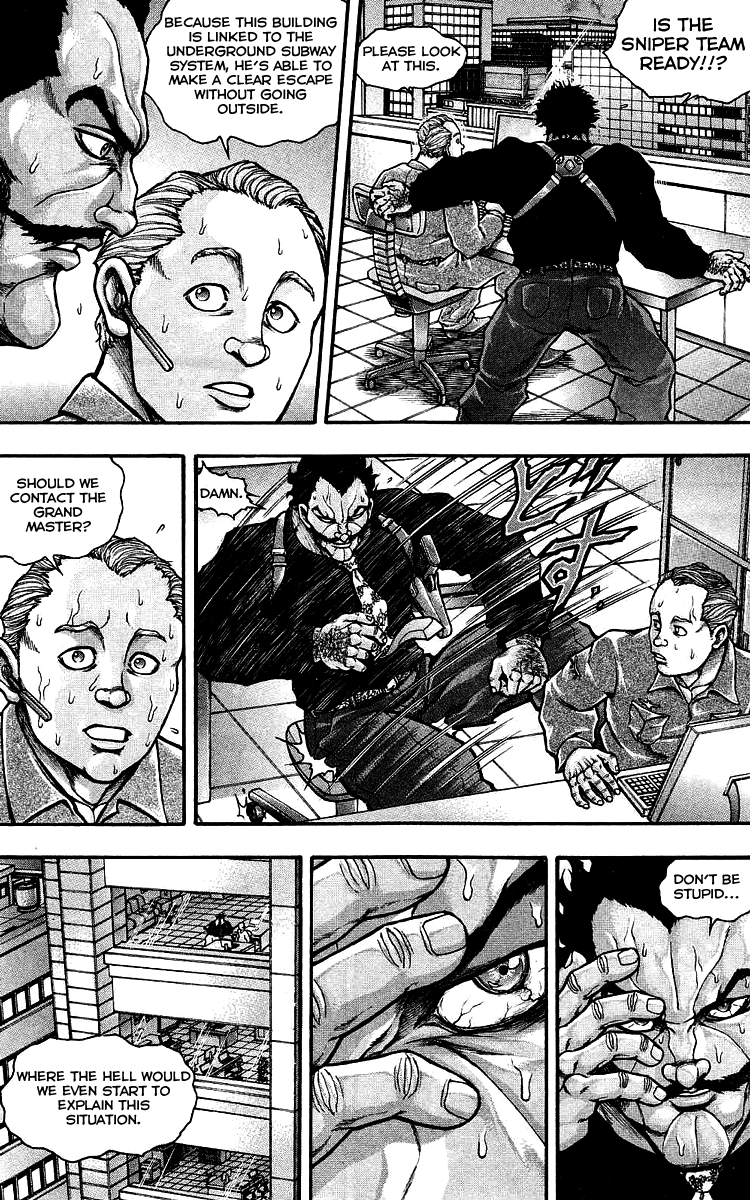 Baki Gaiden - Scarface Chapter 33 page 13 - Chapter 33 : All Out War