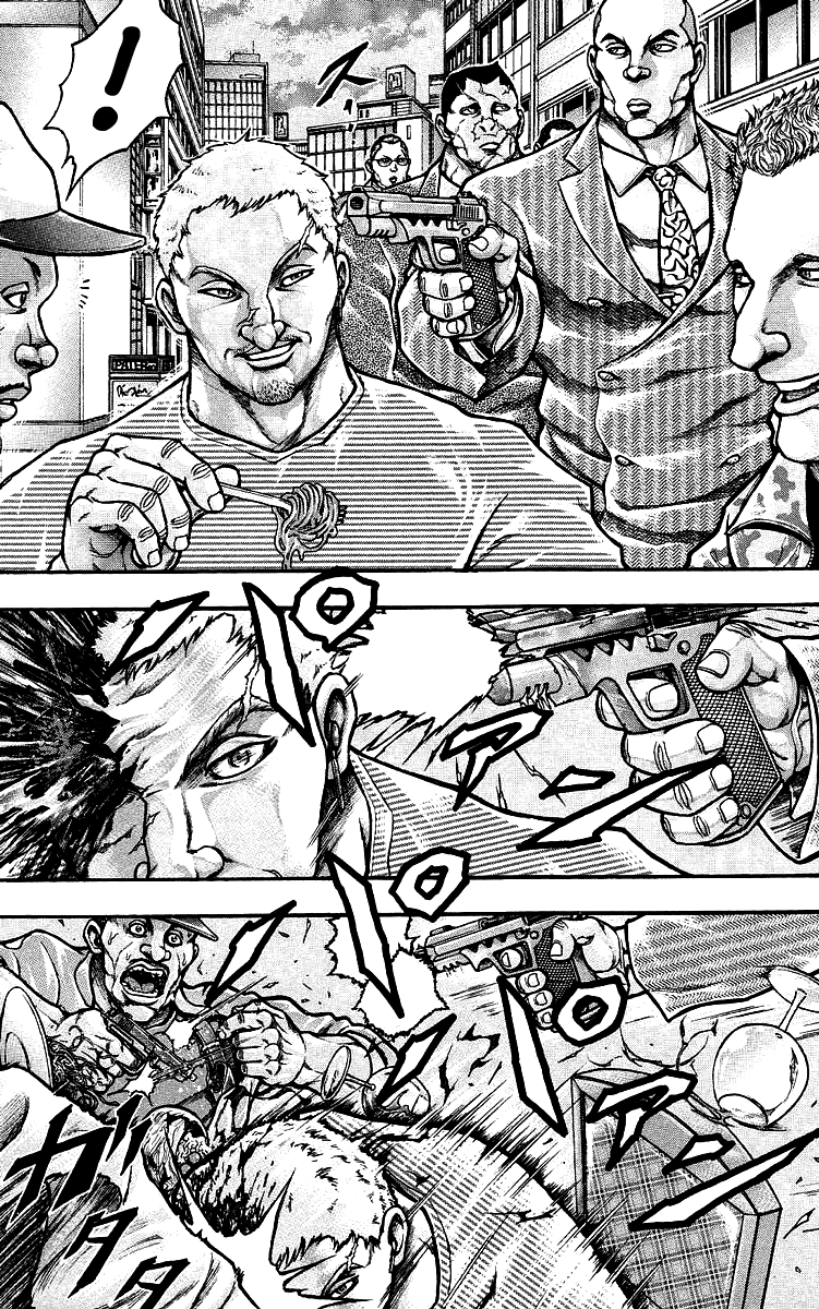 Baki Gaiden - Scarface Chapter 33 page 16 - Chapter 33 : All Out War