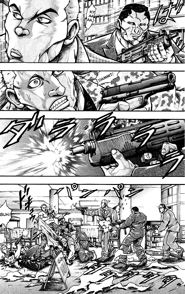 Baki Gaiden - Scarface Chapter 33 page 17 - Chapter 33 : All Out War