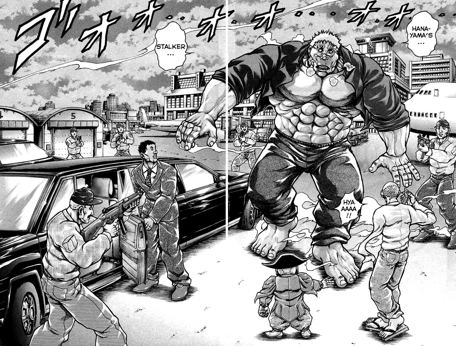 Baki Gaiden - Scarface Chapter 33 page 23 - Chapter 33 : All Out War