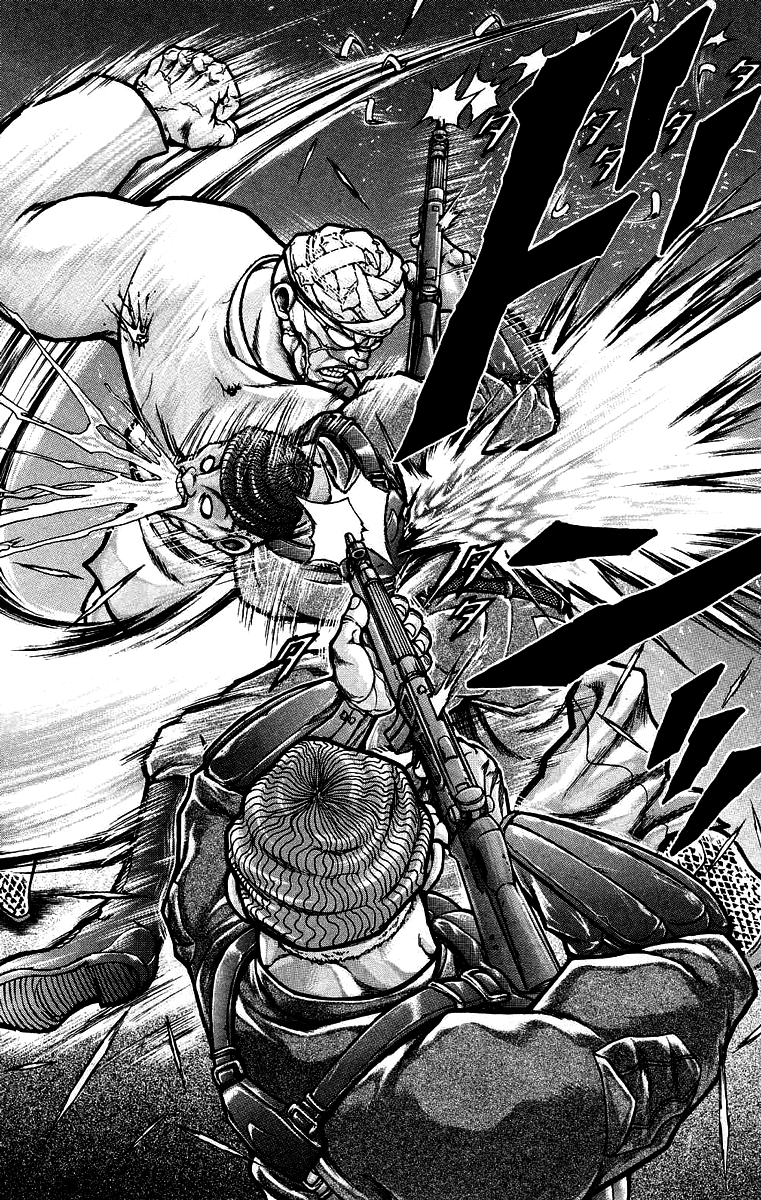 Baki Gaiden - Scarface Chapter 33 page 9 - Chapter 33 : All Out War