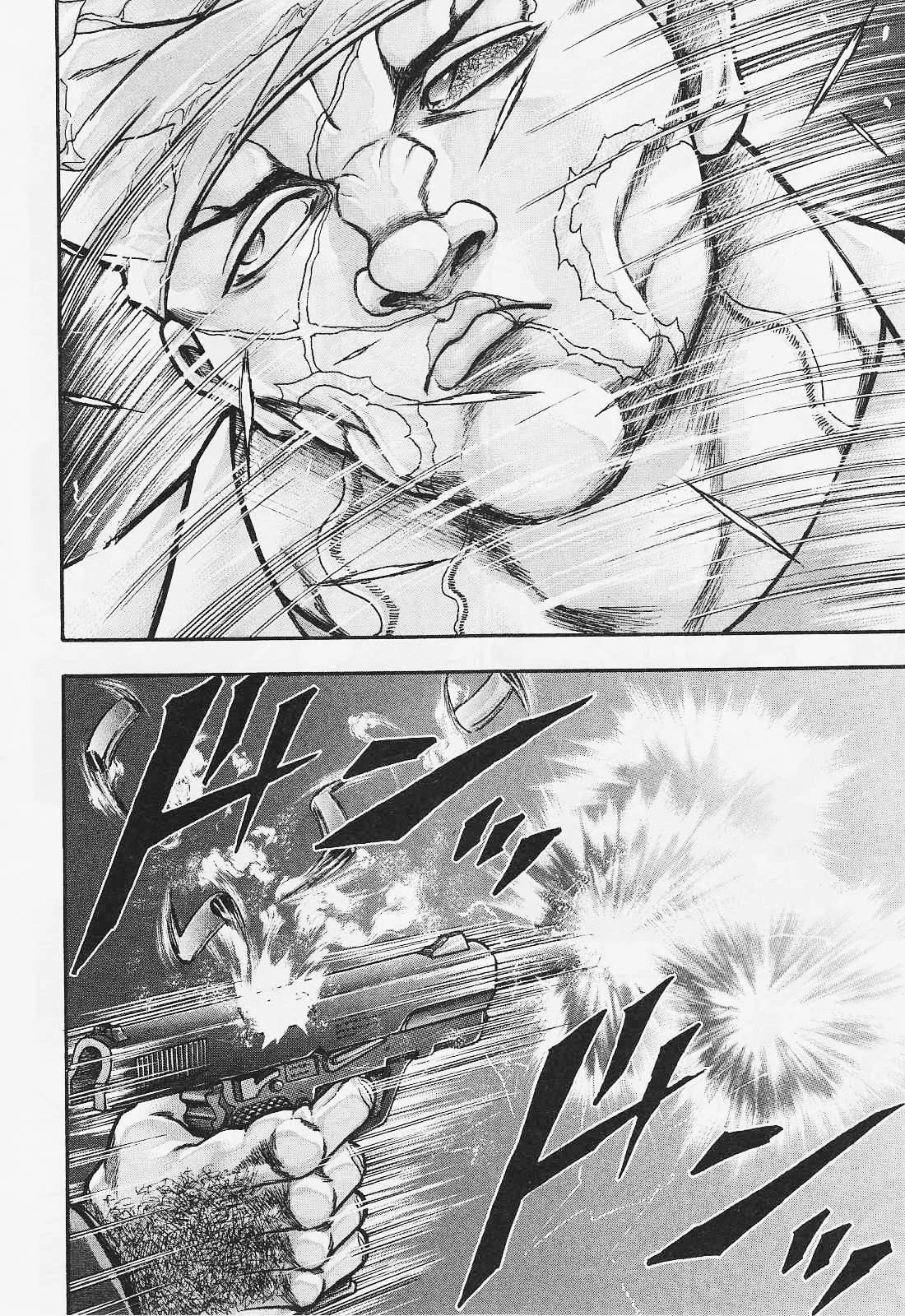 Baki Gaiden - Scarface Chapter 34 page 11 - Chapter 34: GIANT FIST VS PISTOL