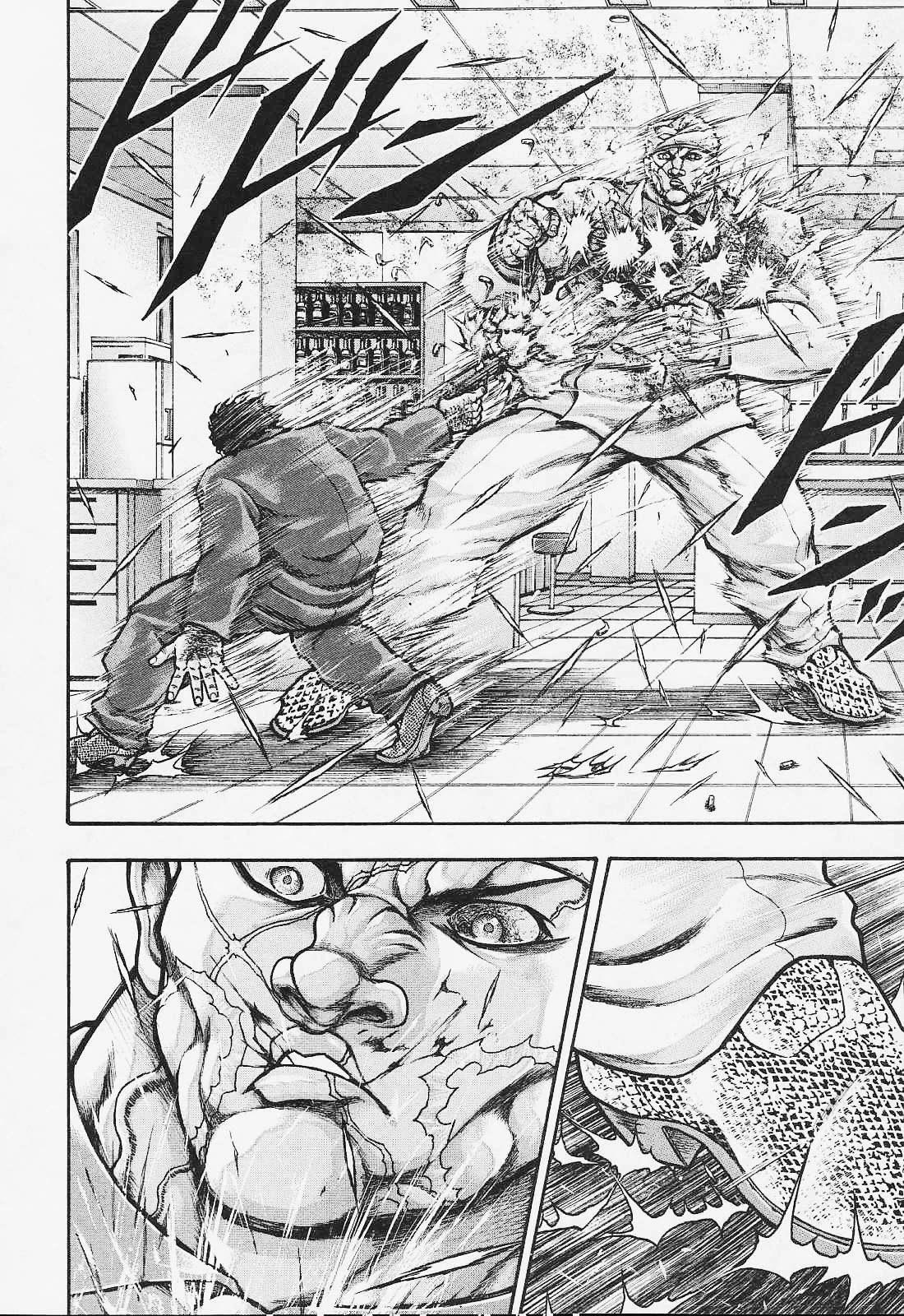 Baki Gaiden - Scarface Chapter 34 page 12 - Chapter 34: GIANT FIST VS PISTOL