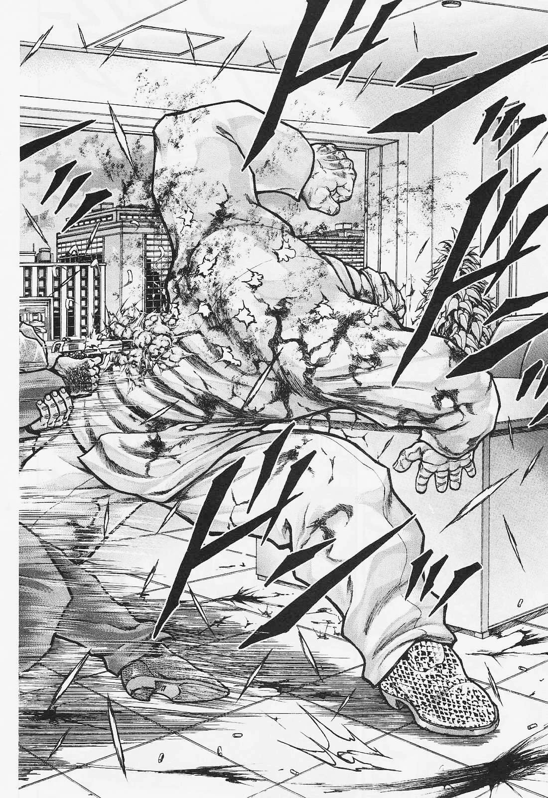 Baki Gaiden - Scarface Chapter 34 page 13 - Chapter 34: GIANT FIST VS PISTOL