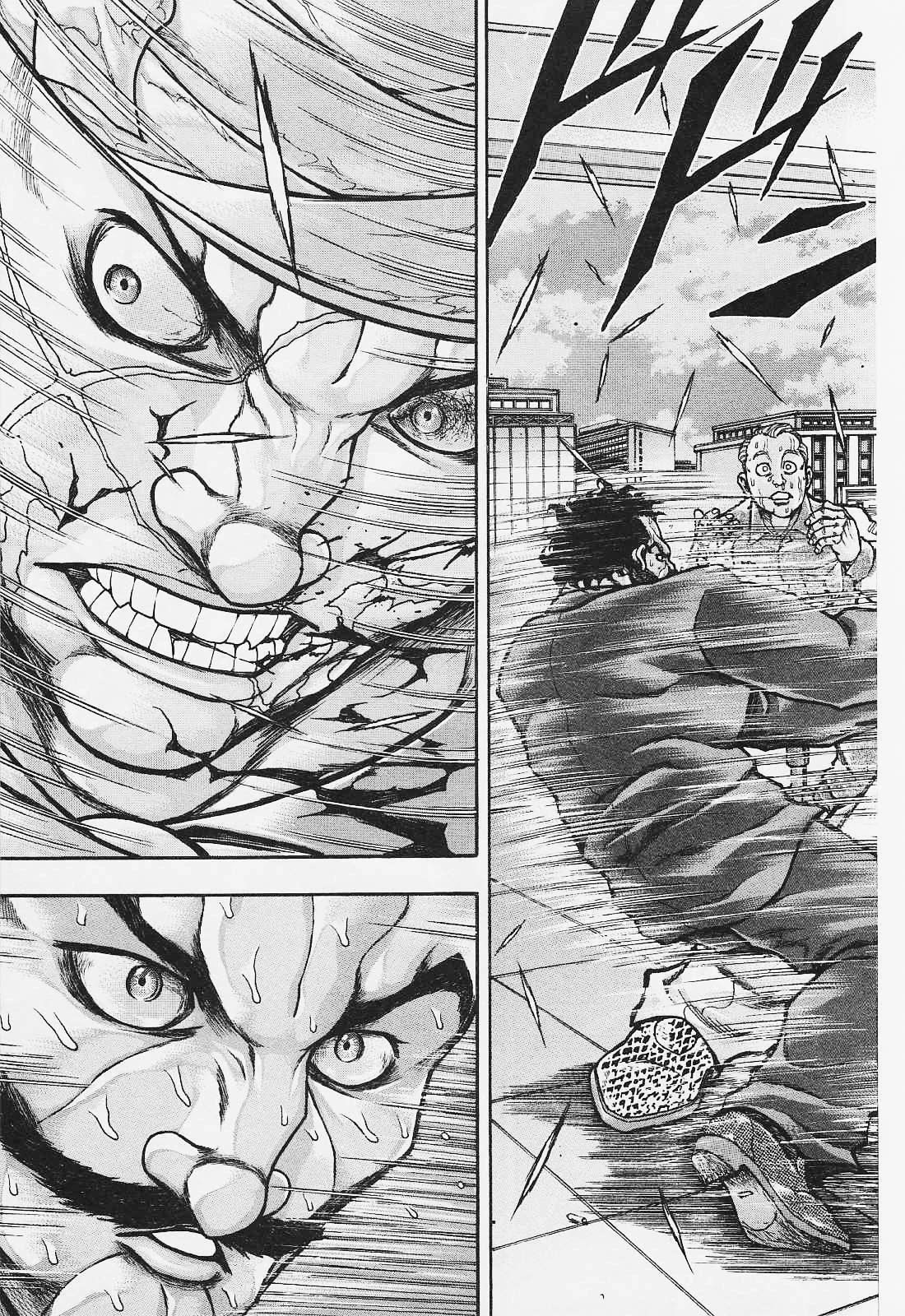 Baki Gaiden - Scarface Chapter 34 page 15 - Chapter 34: GIANT FIST VS PISTOL