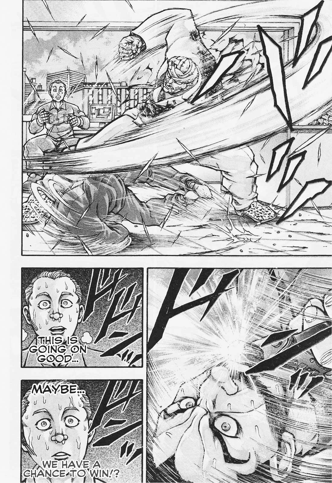 Baki Gaiden - Scarface Chapter 34 page 16 - Chapter 34: GIANT FIST VS PISTOL