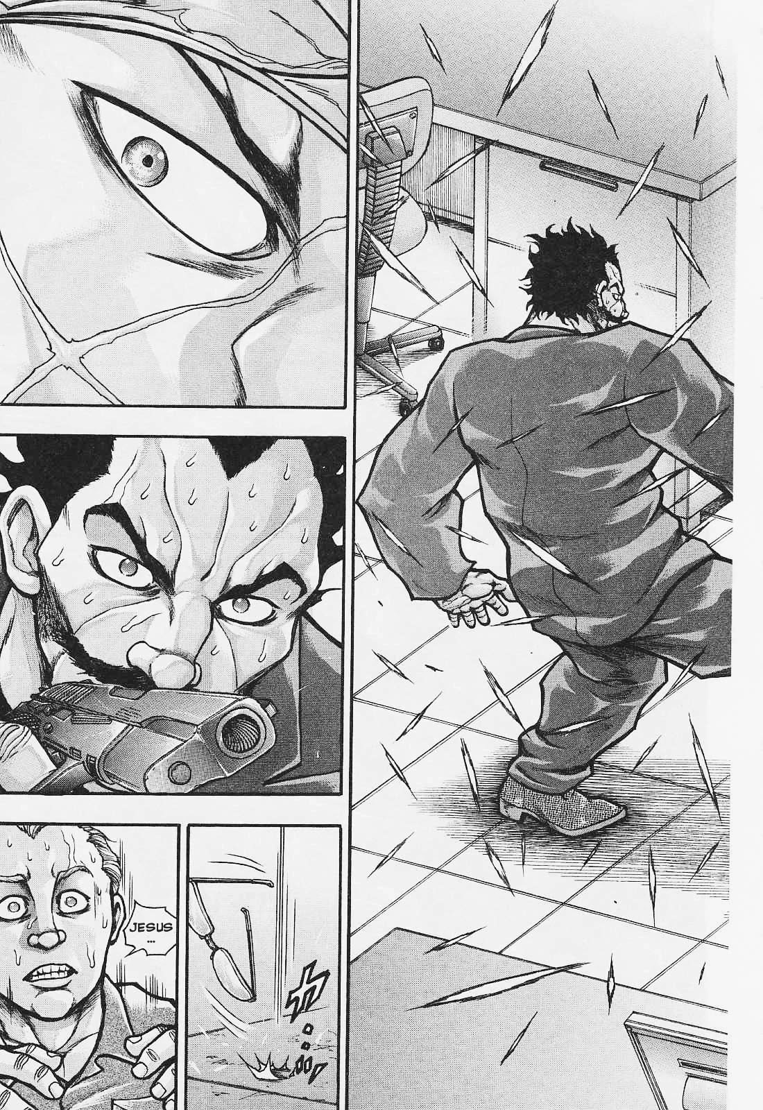 Baki Gaiden - Scarface Chapter 34 page 17 - Chapter 34: GIANT FIST VS PISTOL