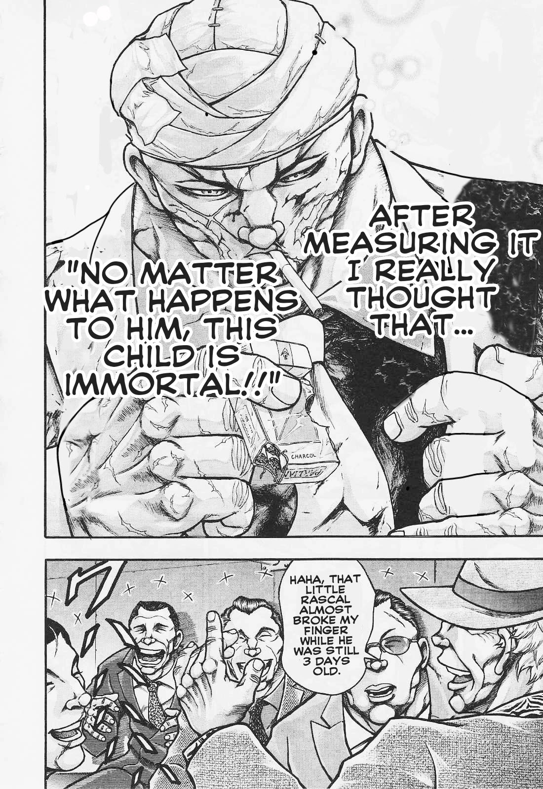 Baki Gaiden - Scarface Chapter 34 page 24 - Chapter 34: GIANT FIST VS PISTOL