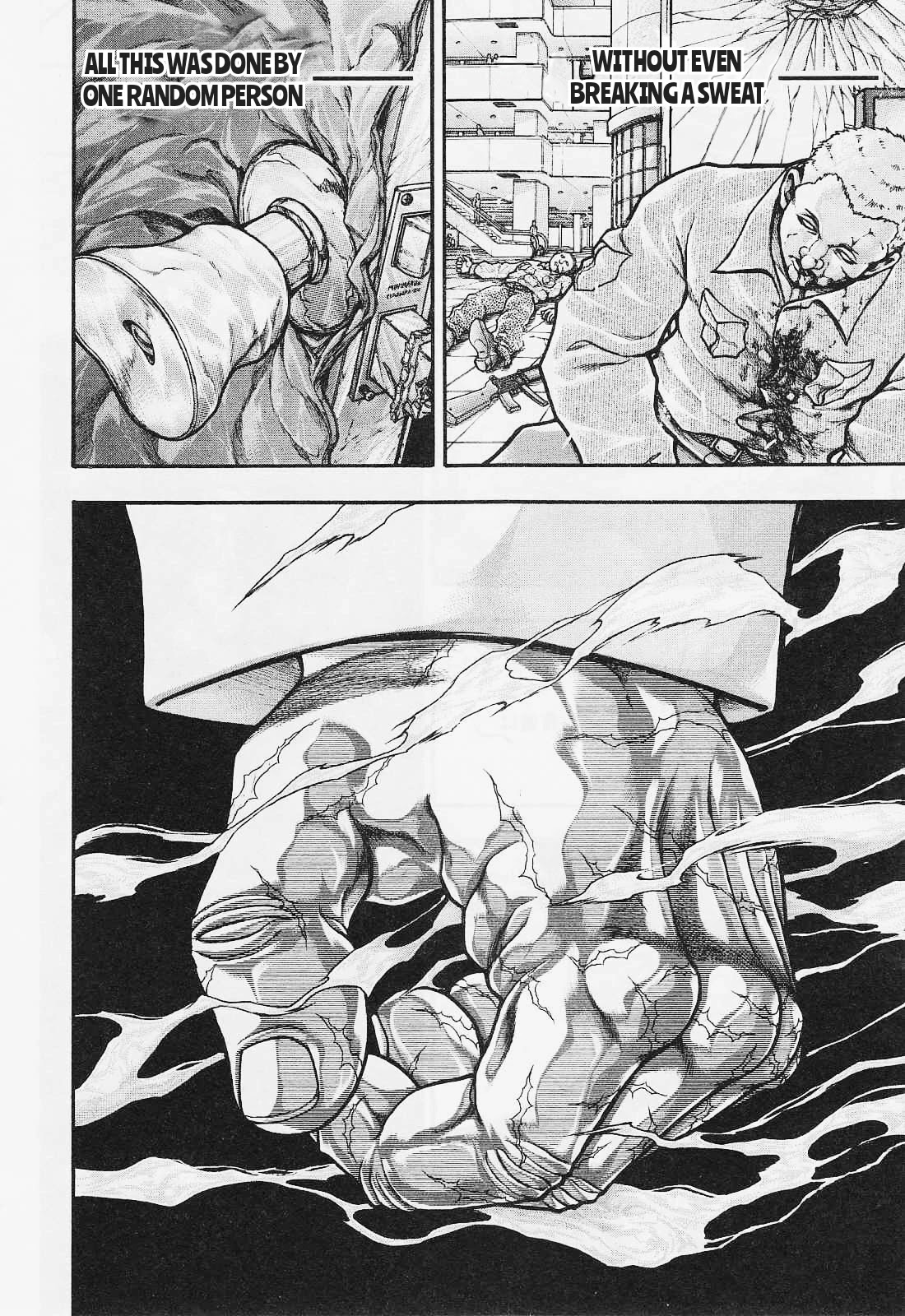 Baki Gaiden - Scarface Chapter 34 page 5 - Chapter 34: GIANT FIST VS PISTOL