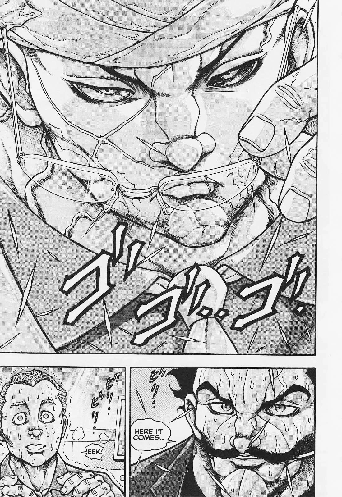 Baki Gaiden - Scarface Chapter 34 page 8 - Chapter 34: GIANT FIST VS PISTOL