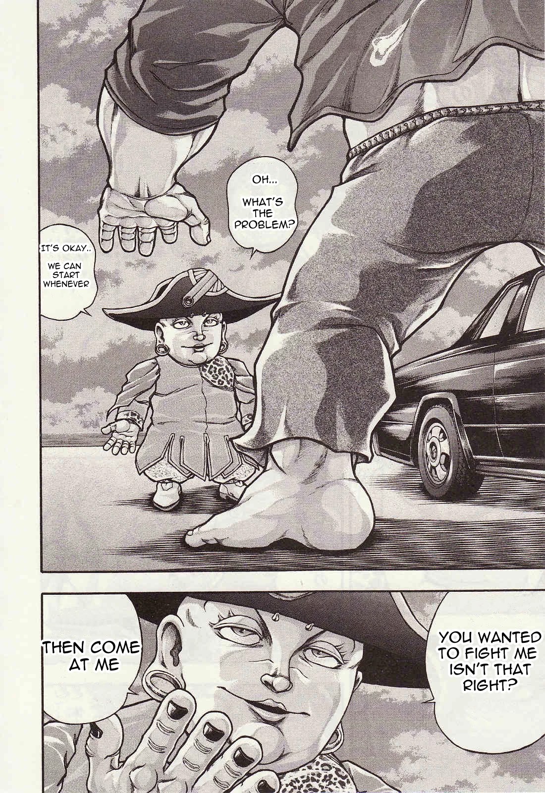 Baki Gaiden - Scarface Chapter 36 page 12 - Chapter 36: Ch. 36 - Runway