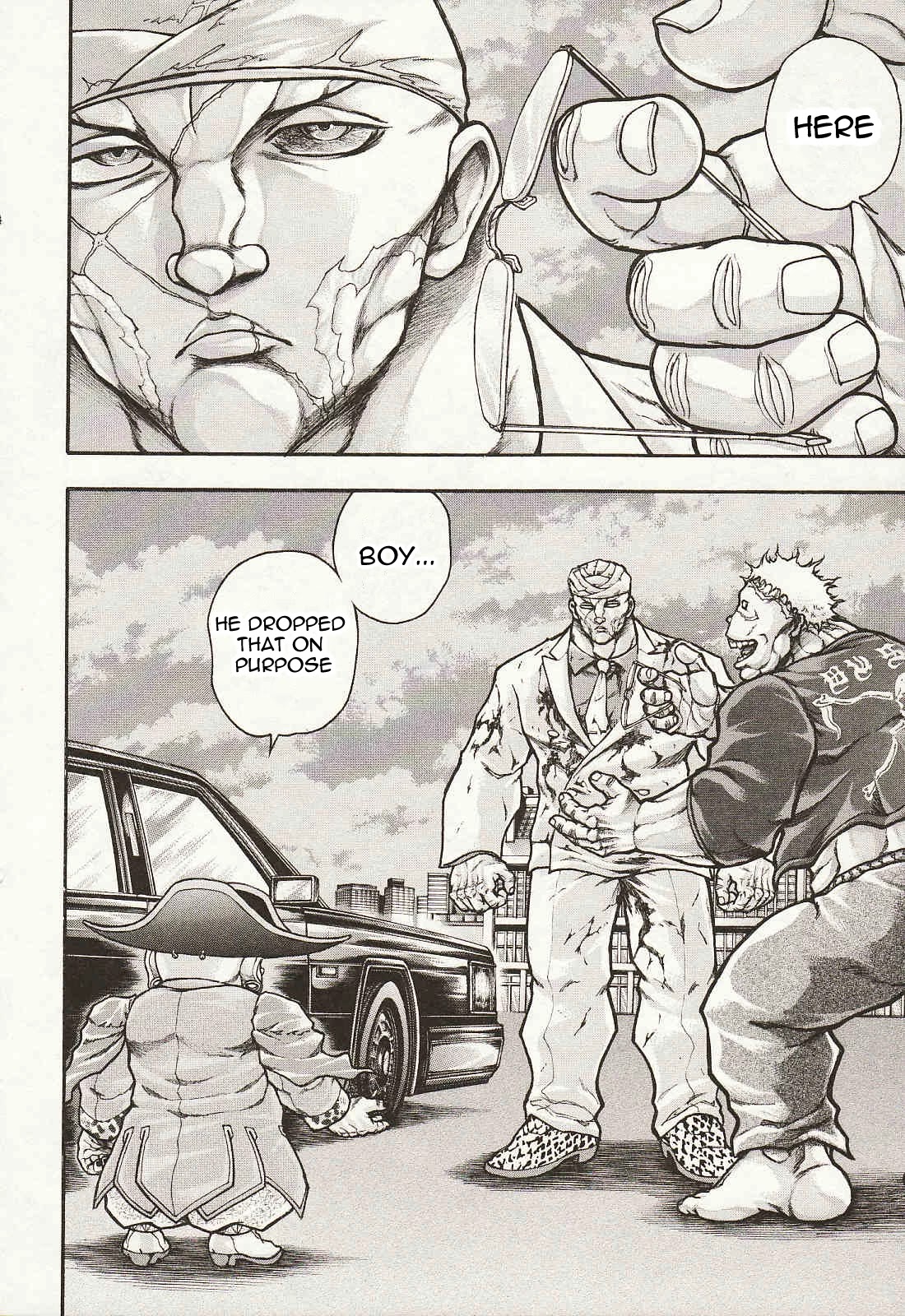 Baki Gaiden - Scarface Chapter 37 page 10 - Chapter 37: War Opening Style
